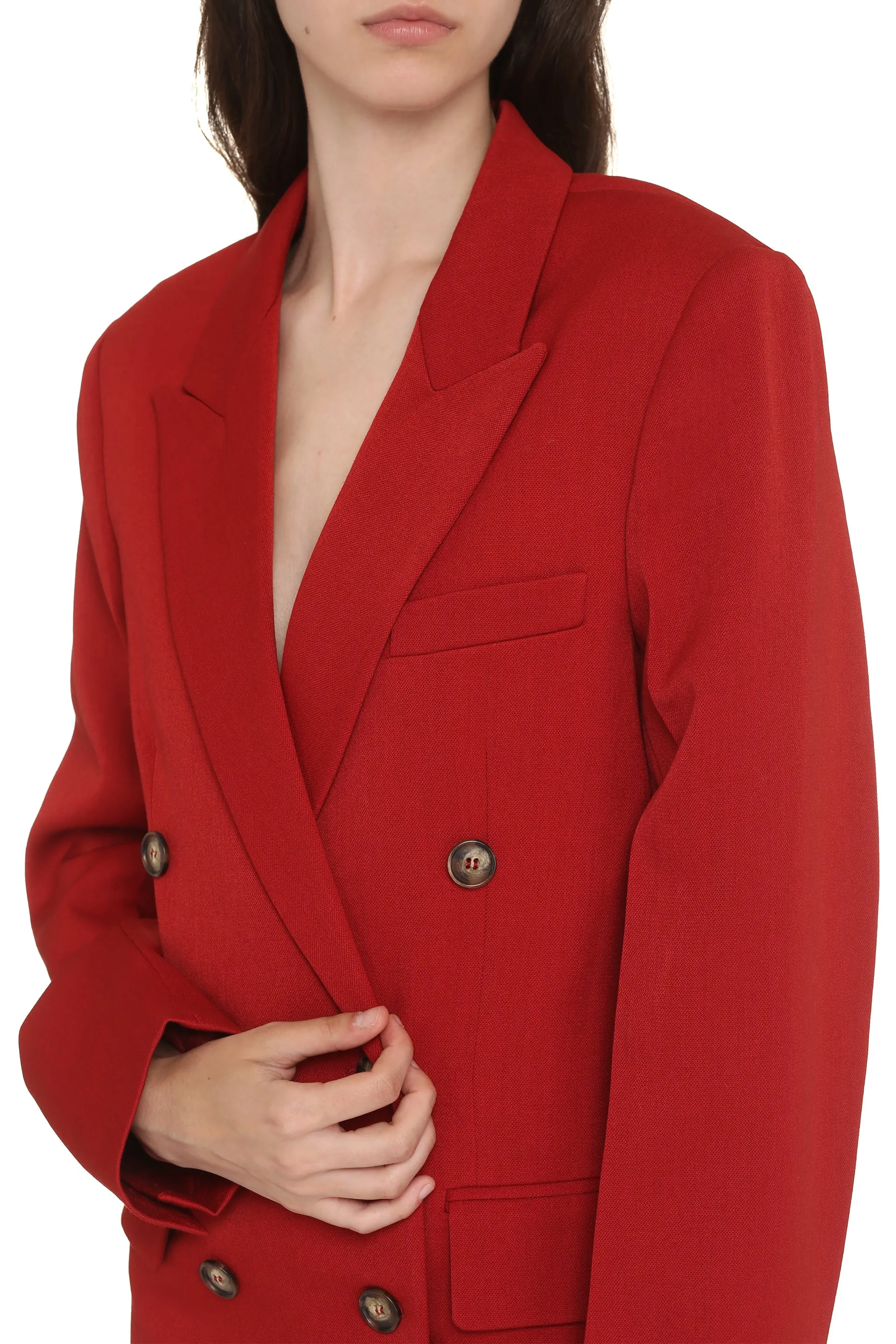 Double-Breasted Wool Blazer sold by Lord & Taylor product image thumbnail 5