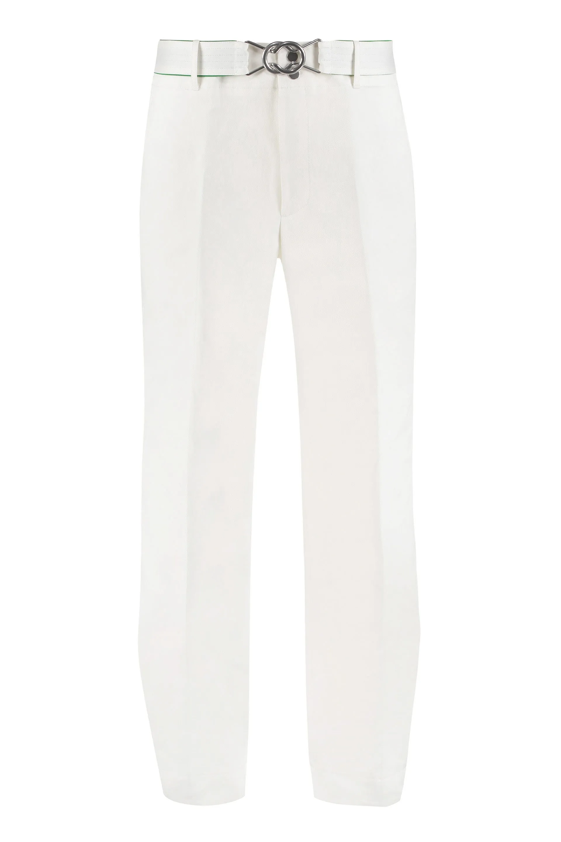 Cotton Trousers with Ankle Cuffs sold by Lord & Taylor