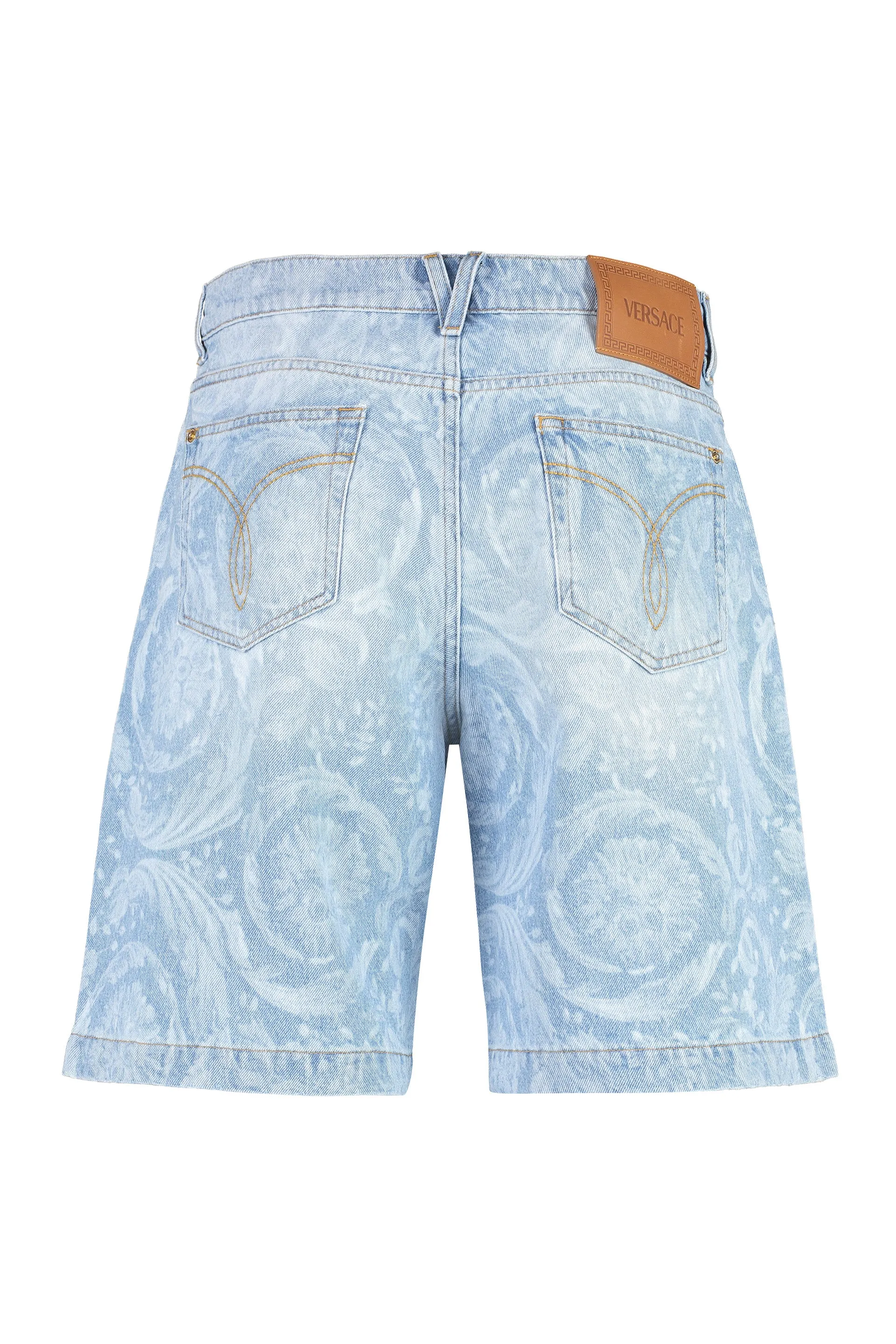 All-Over Motif Denim Shorts sold by Lord & Taylor product image thumbnail 2