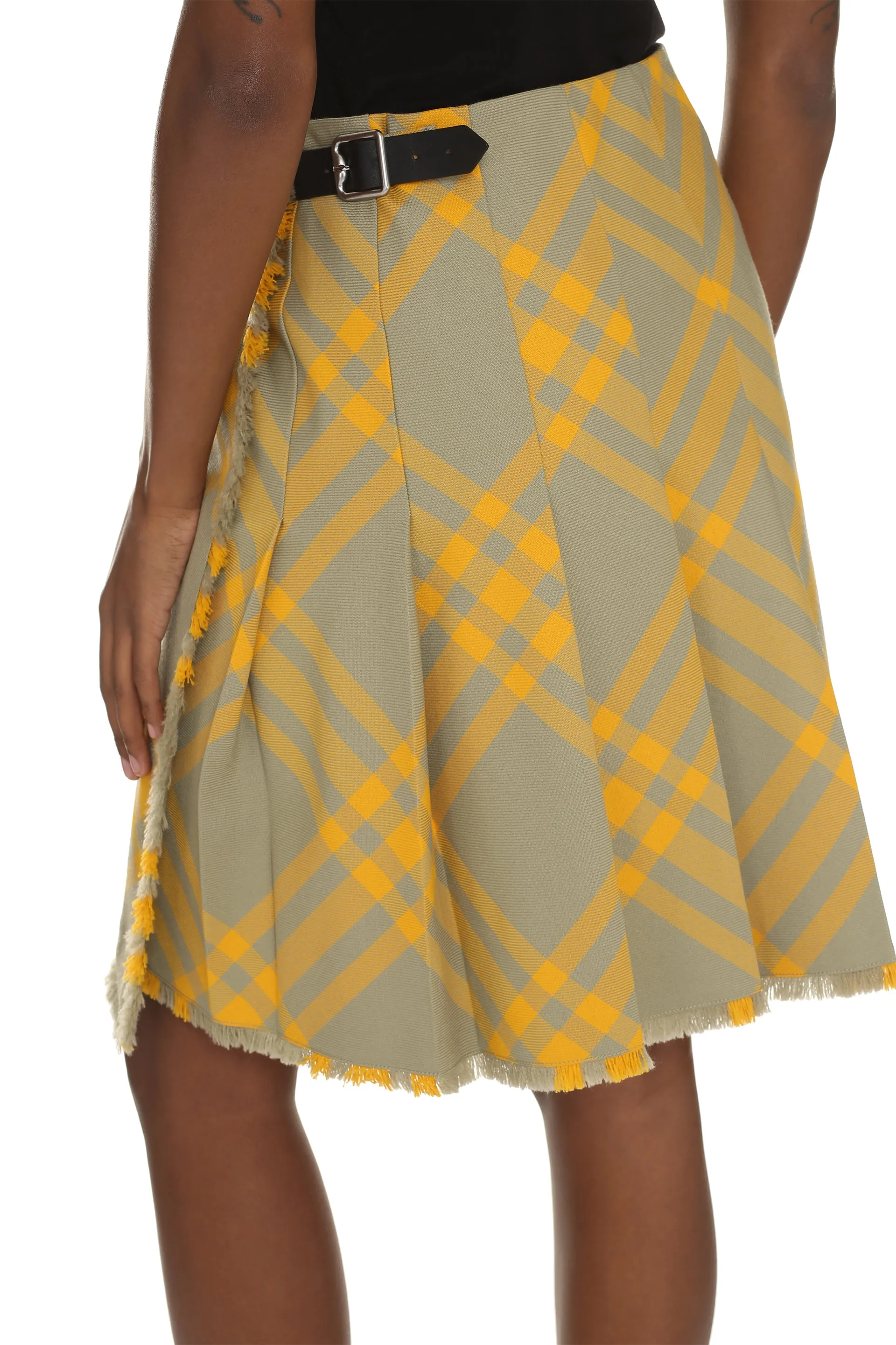 Checked Wrap Skirt sold by Lord & Taylor product image thumbnail 5