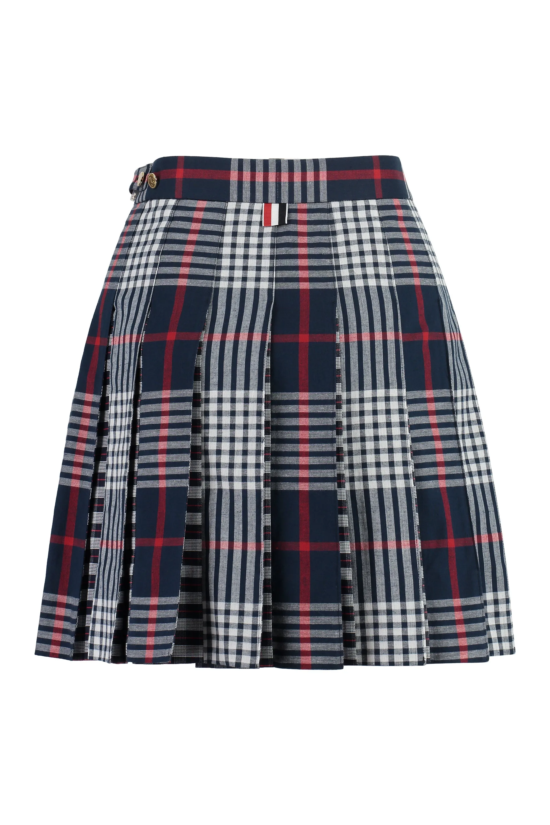 Pleated Check Mini Skirt sold by Lord & Taylor product image thumbnail 2