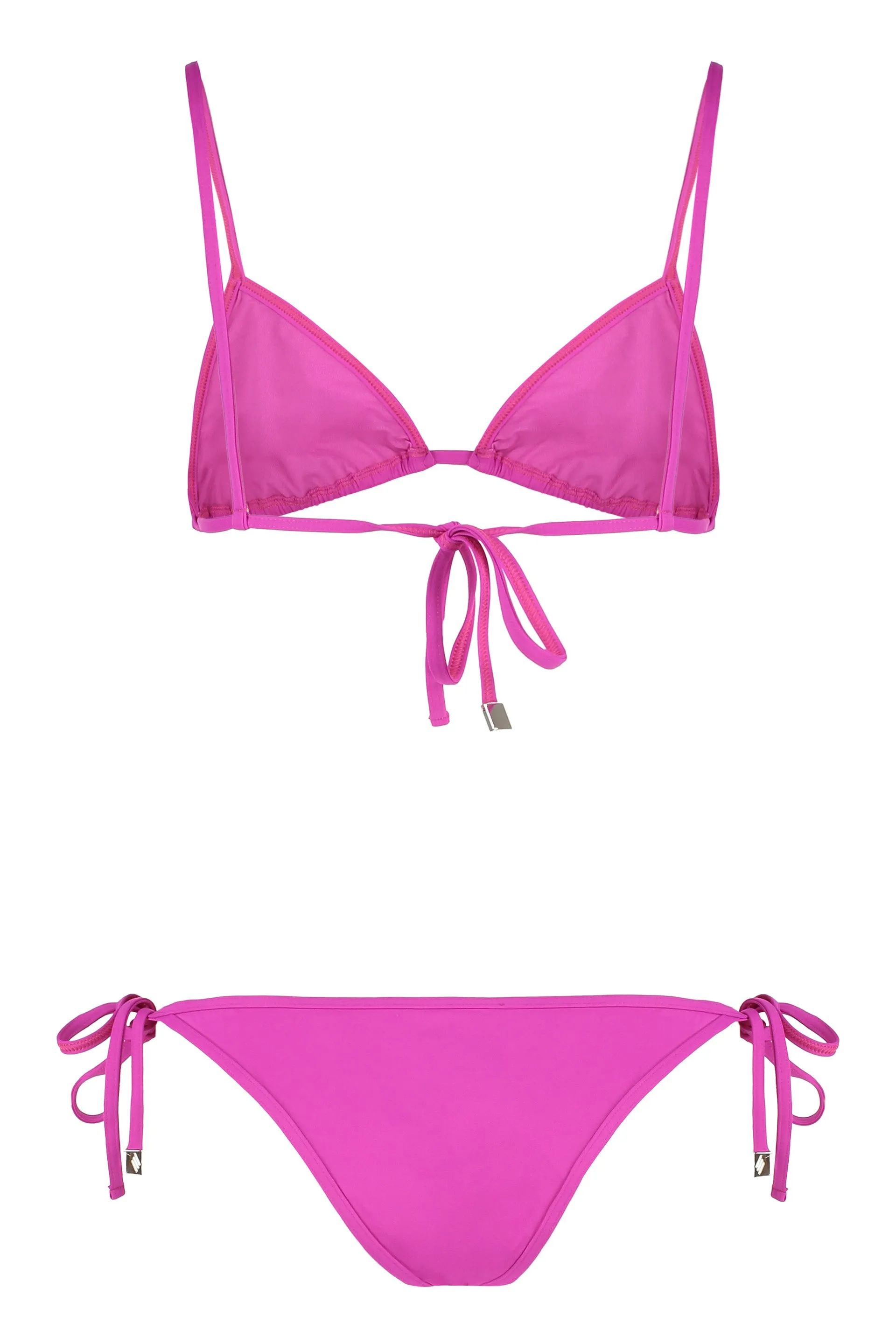 Triangle Tie-Side Bikini sold by Lord & Taylor product image thumbnail 2