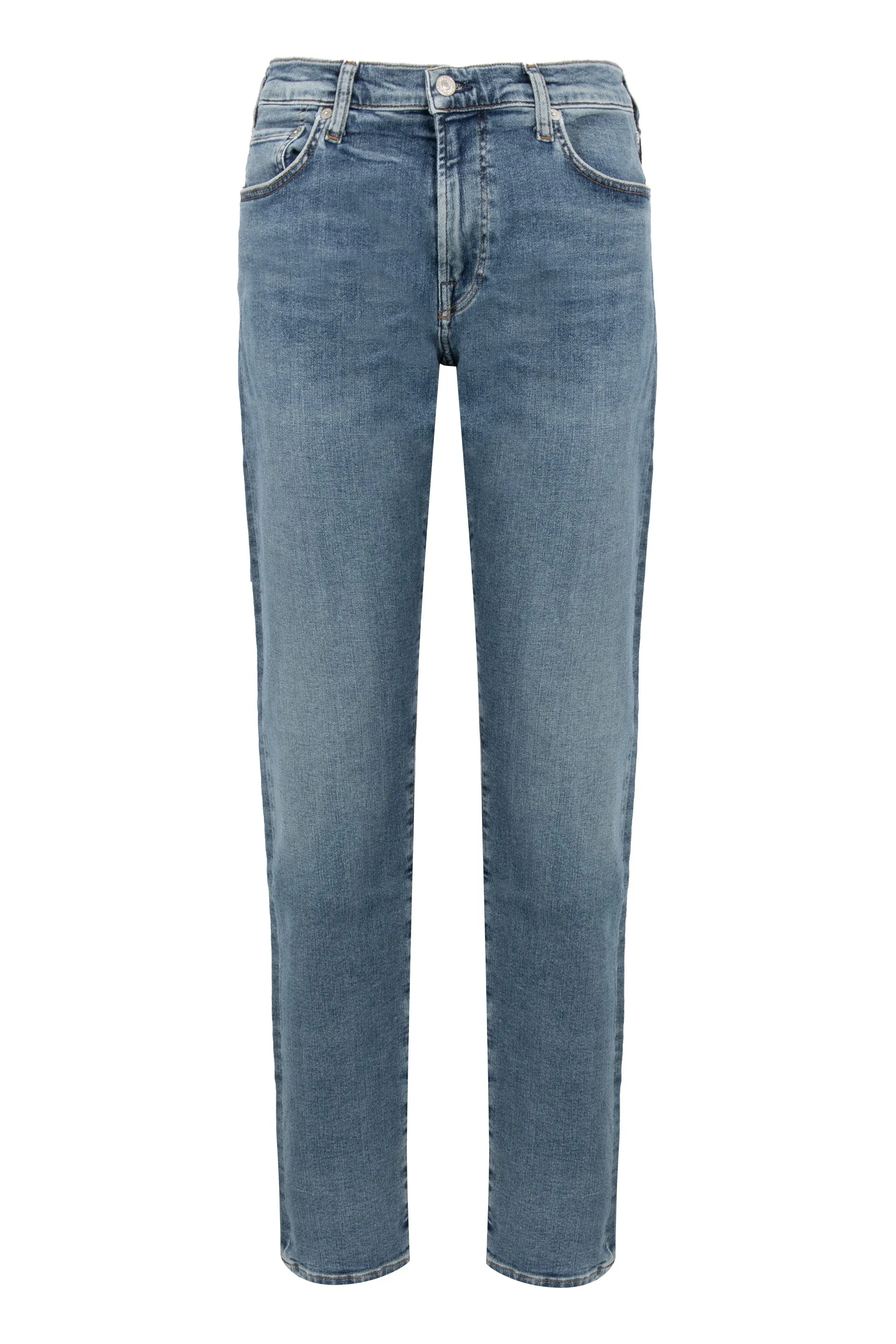 5-Pocket Straight-Leg Jeans sold by Lord & Taylor