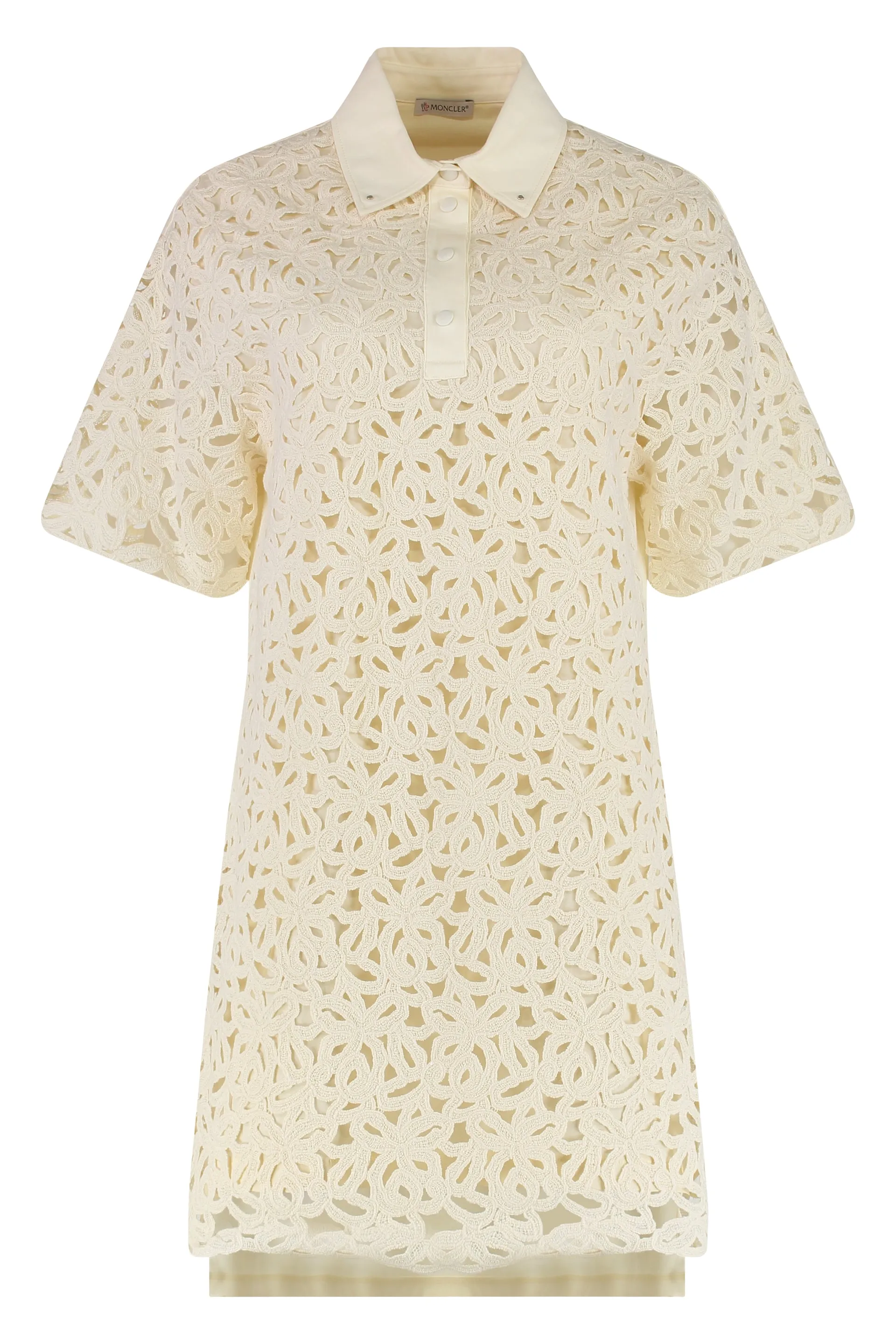 Ivory Cotton Mini Dress sold by Lord & Taylor