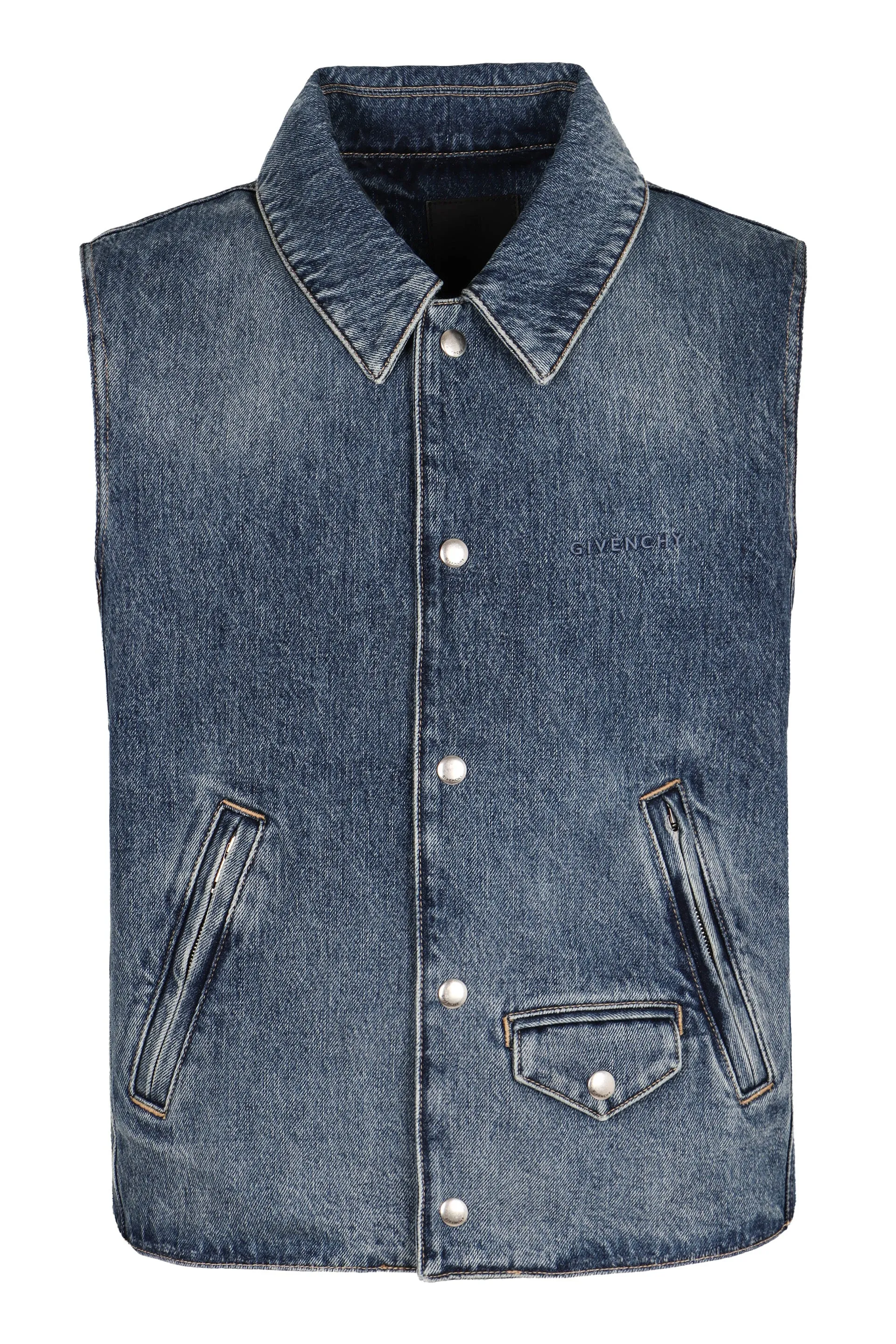 Denim Vest sold by Lord & Taylor