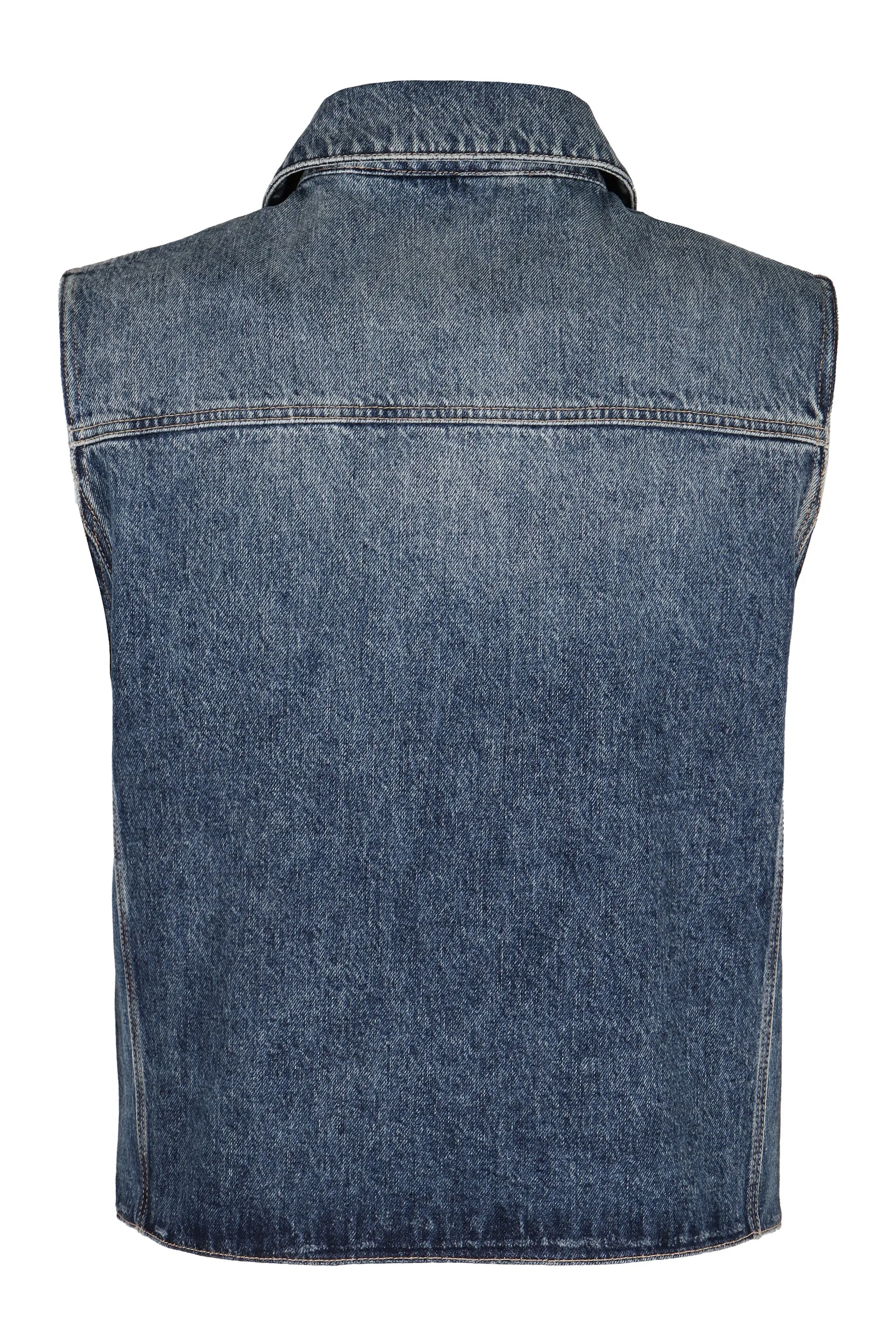Denim Vest sold by Lord & Taylor product image thumbnail 2