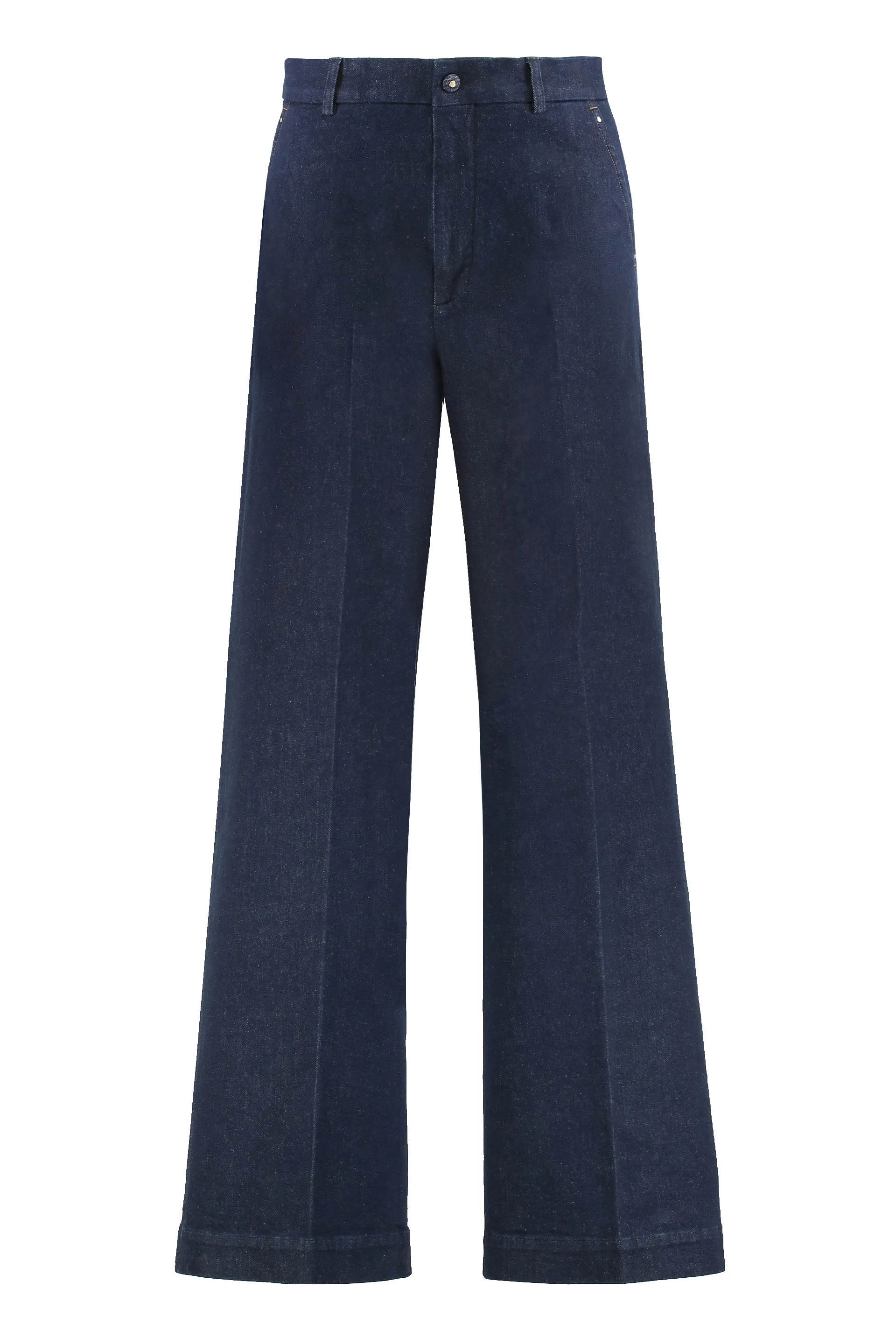 Wide-Leg Denim Jeans sold by Lord & Taylor