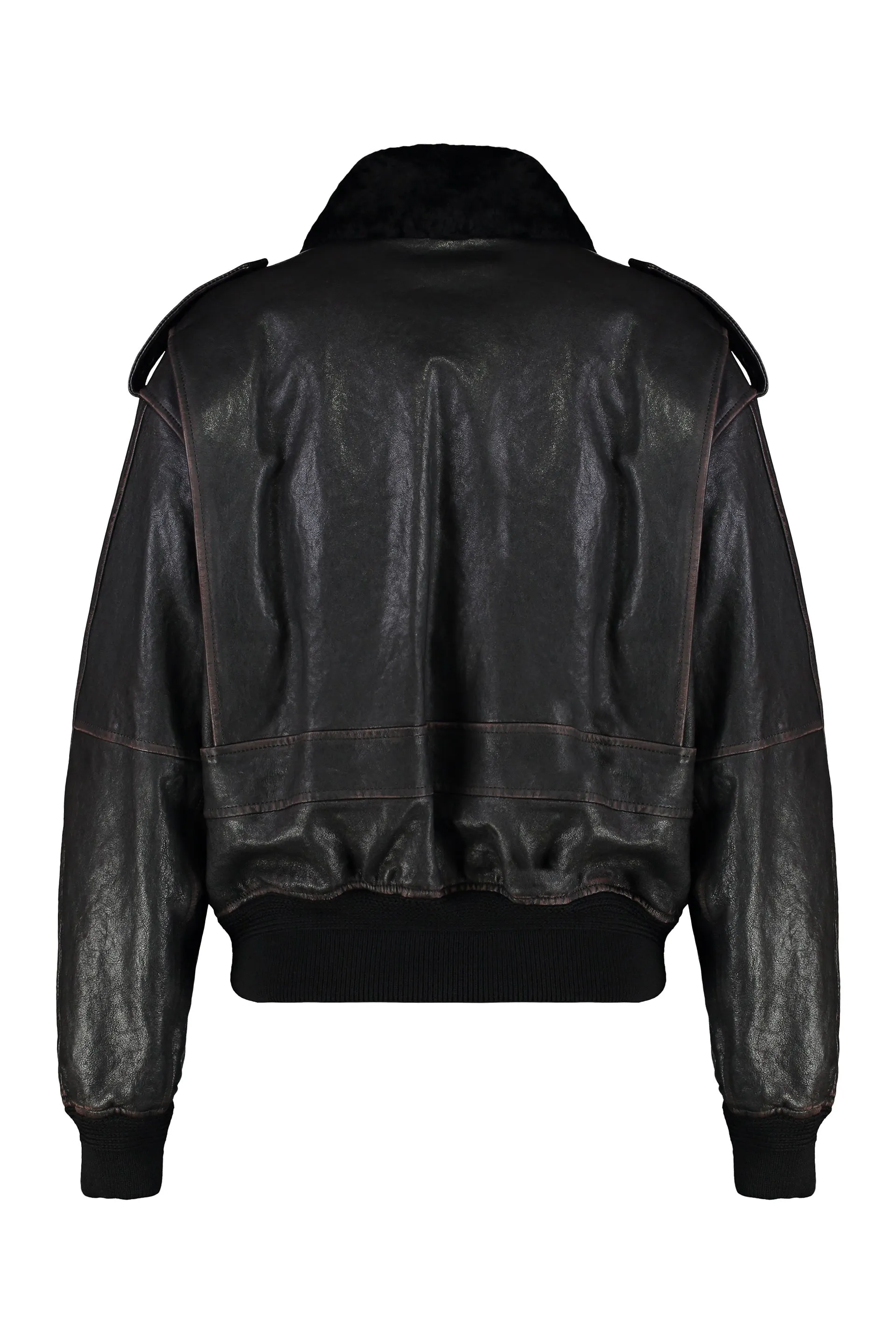 Lambskin Bomber Jacket sold by Lord & Taylor product image thumbnail 2