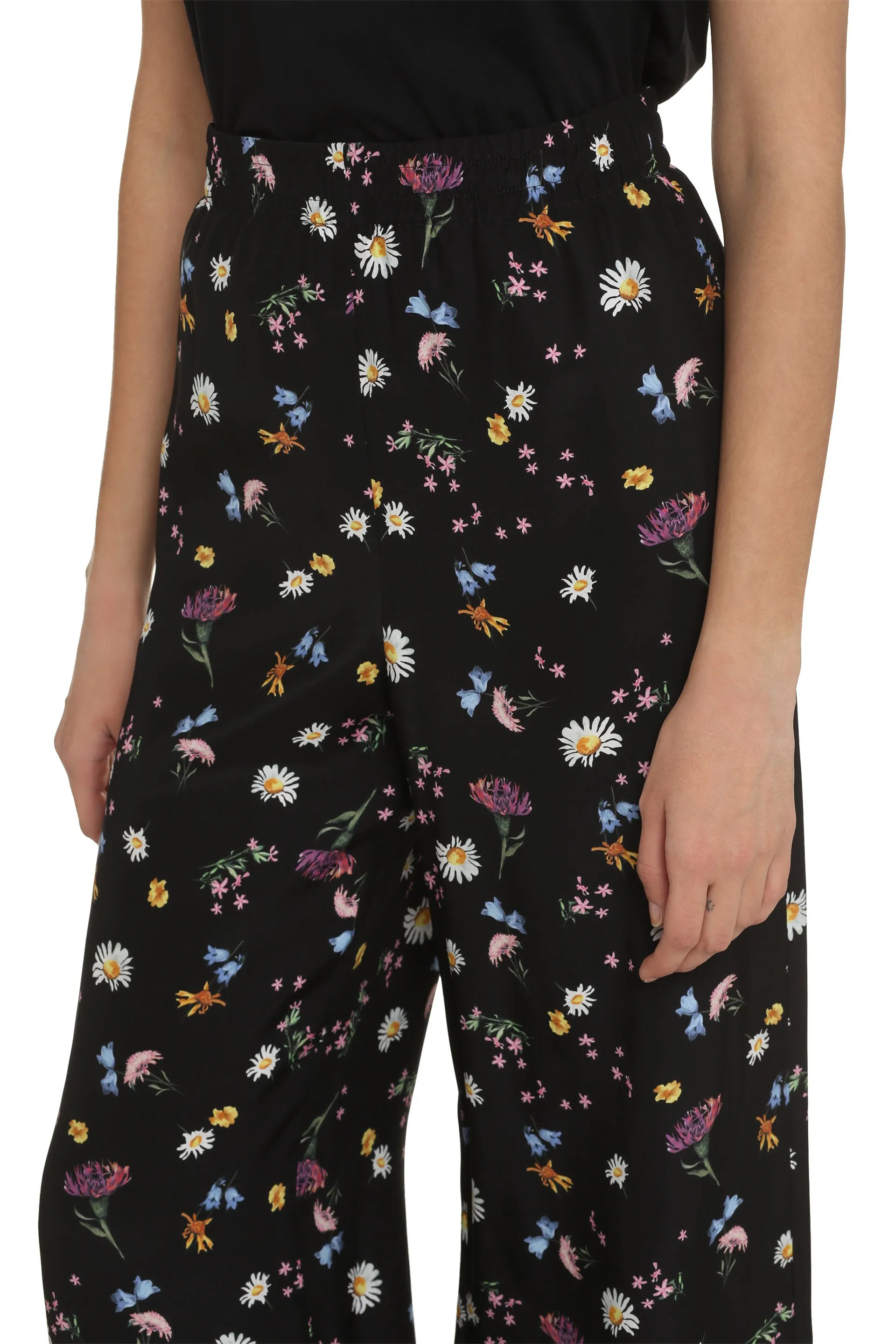 Printed Silk Straight Trousers sold by Lord & Taylor product image thumbnail 5