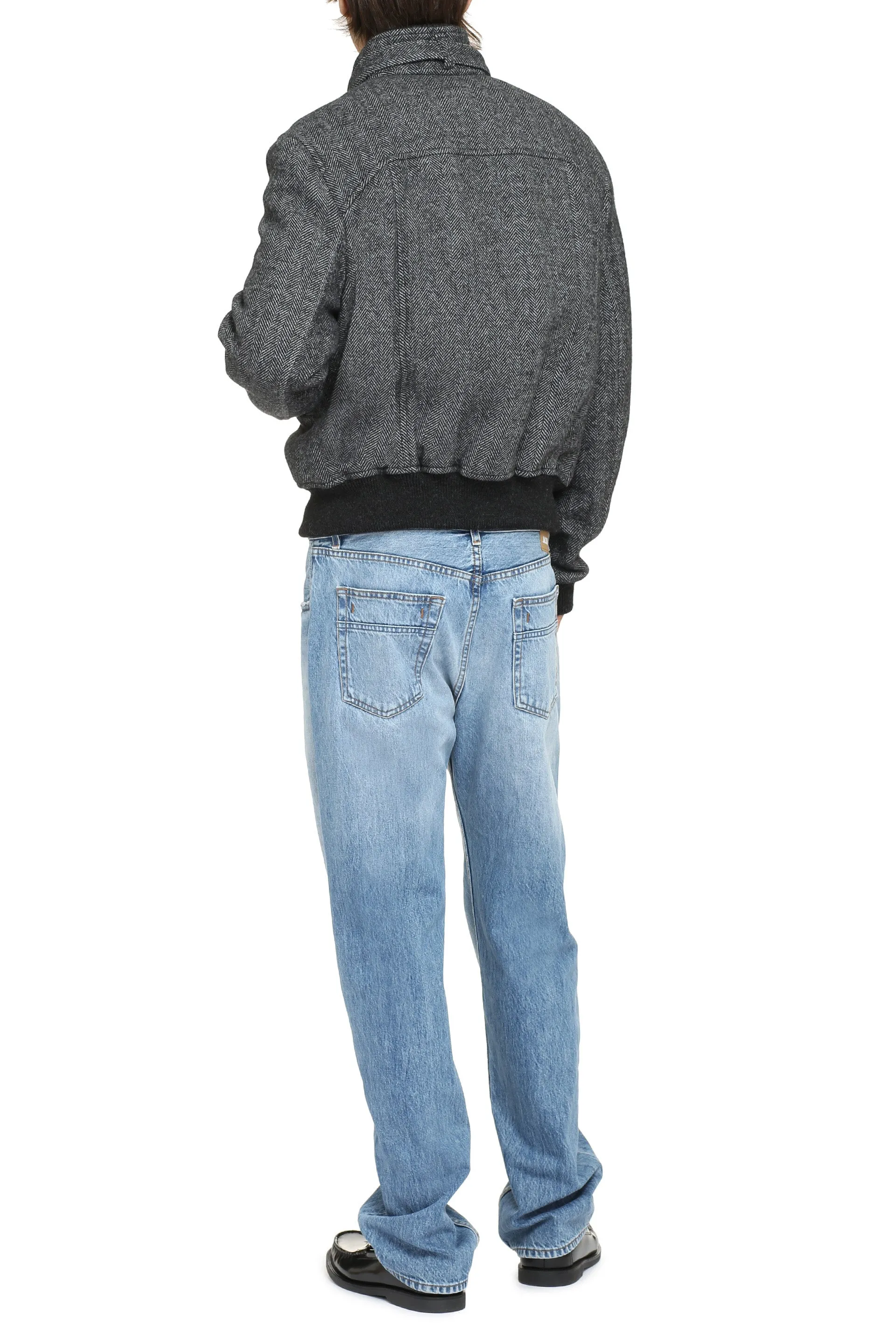 Peter Wool Bomber Jacket sold by Lord & Taylor product image thumbnail 4