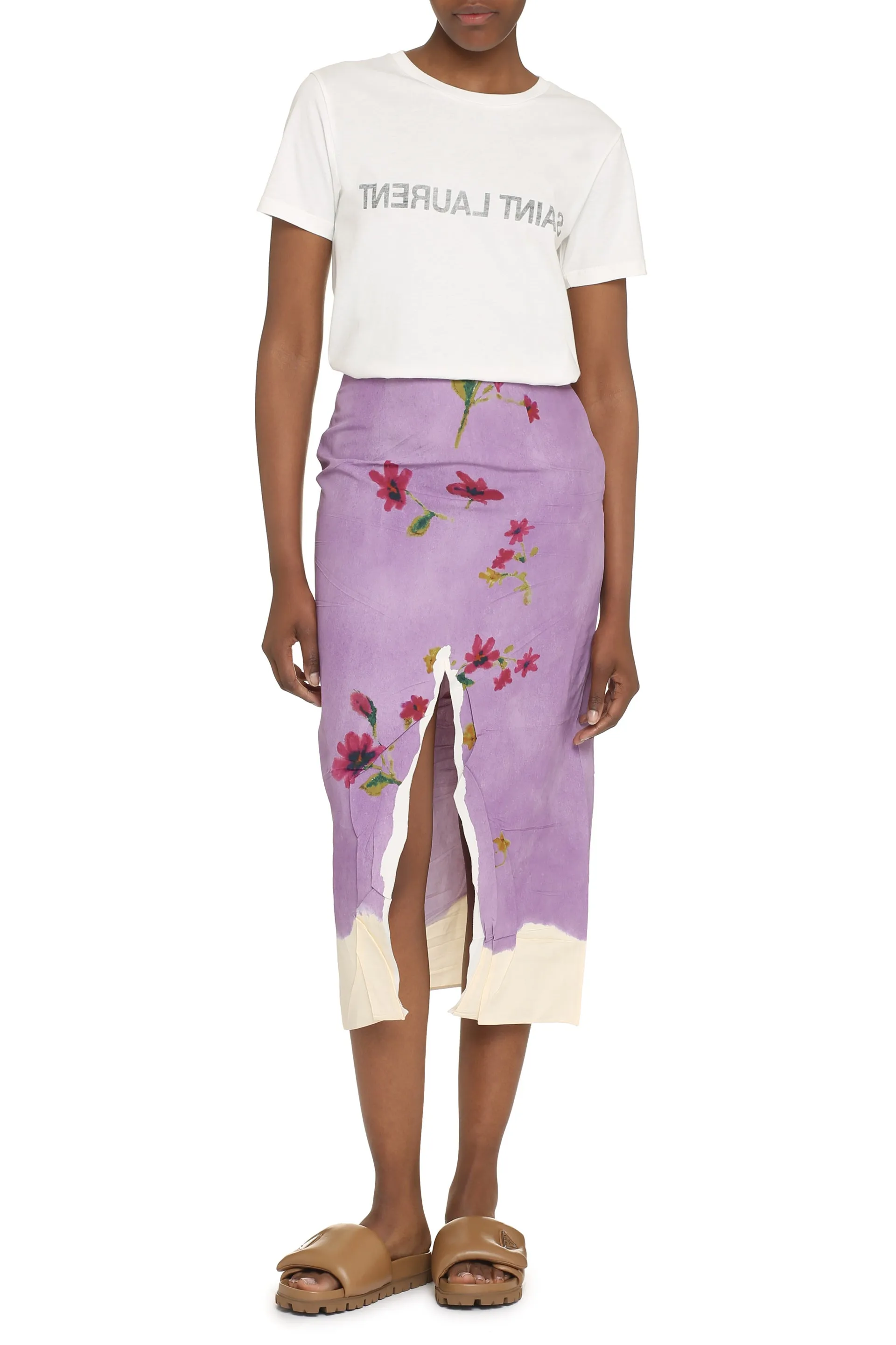 Printed Cotton T-Shirt sold by Lord & Taylor product image thumbnail 2