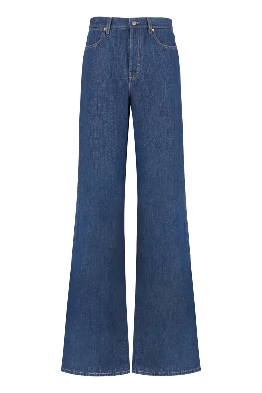 5-Pocket Straight-Leg Denim Jeans sold by Lord & Taylor