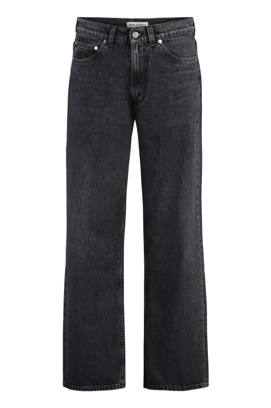 Third Cut Wide-Leg Jeans made by Our Legacy