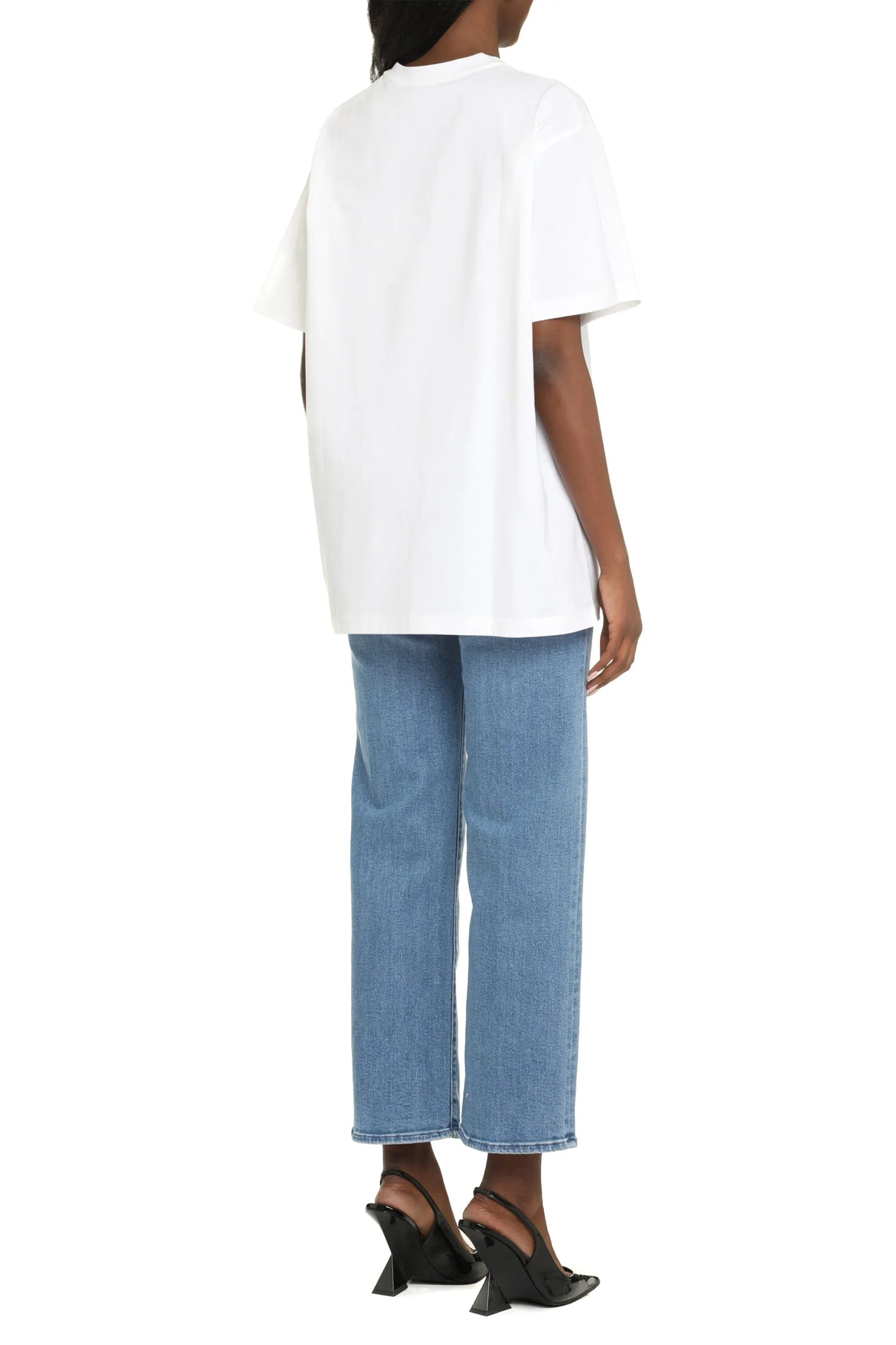 Cotton Crew-Neck T-Shirt sold by Lord & Taylor product image thumbnail 4