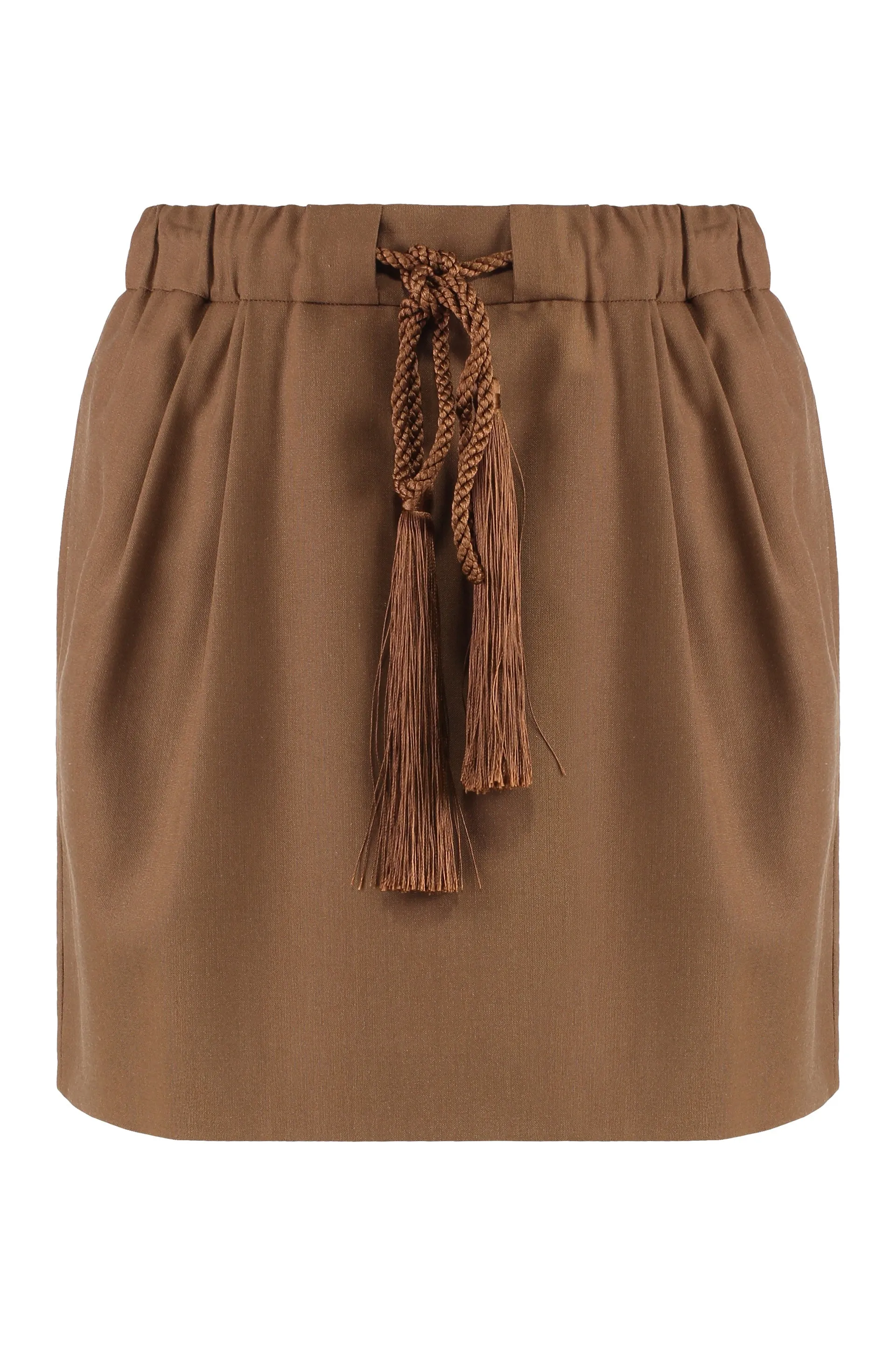 Tabarin Wool Blend Mini Skirt sold by Lord & Taylor