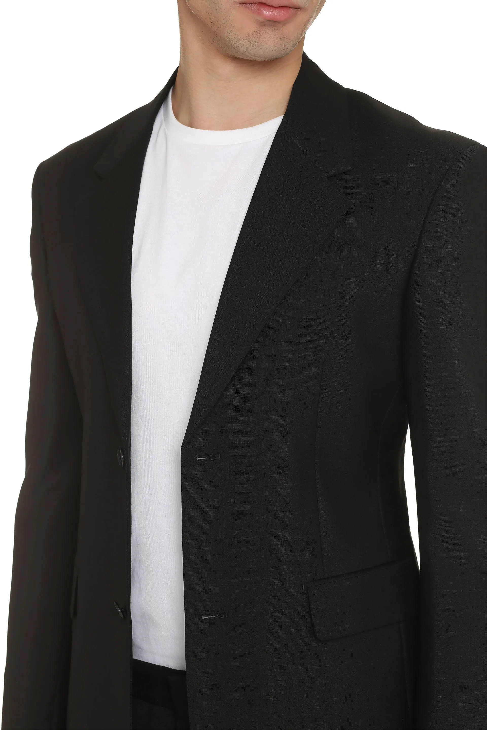 Padded Shoulder Mohair and Wool Blazer sold by Lord & Taylor product image thumbnail 5