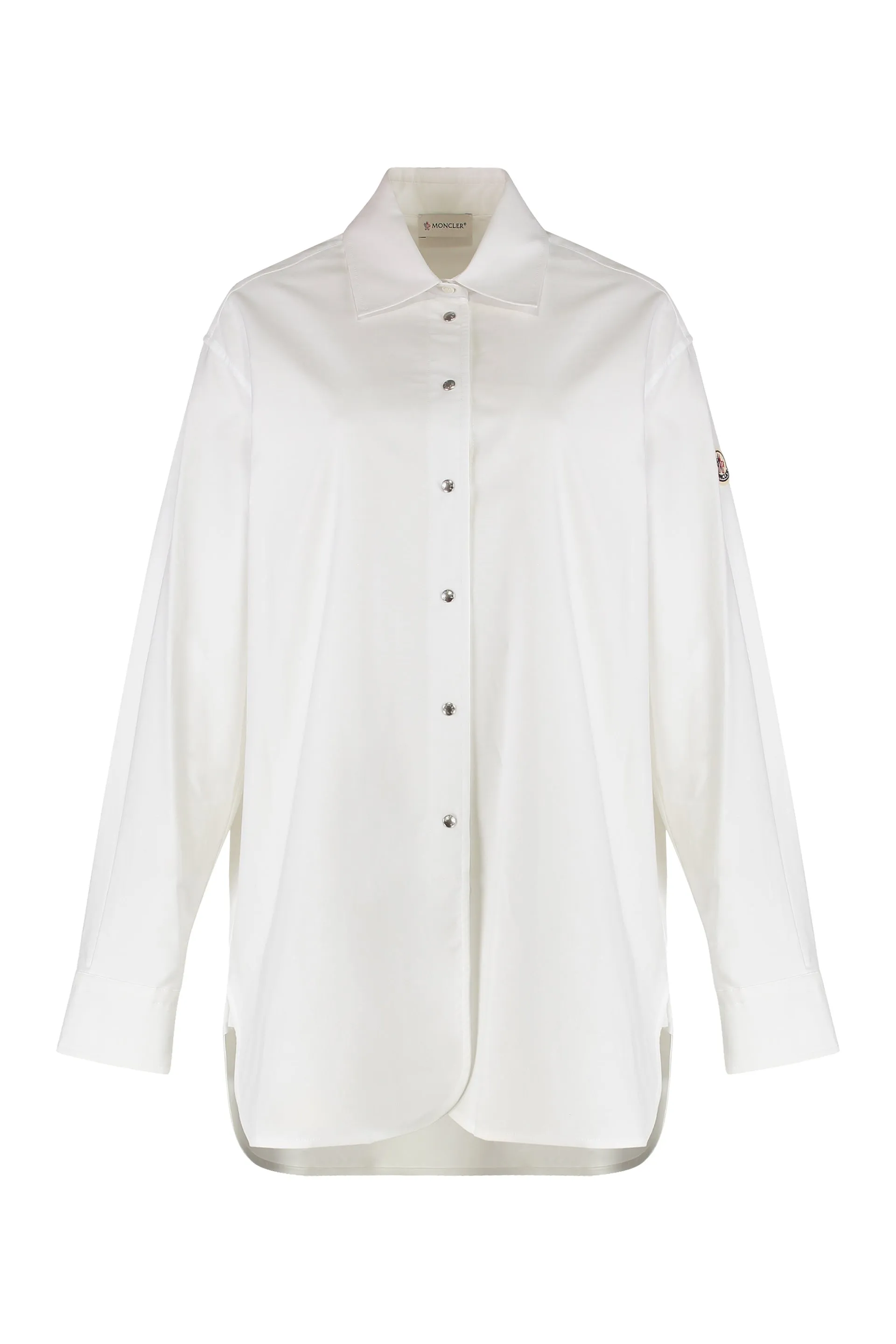 Polo Neck Cotton Poplin Shirt sold by Lord & Taylor