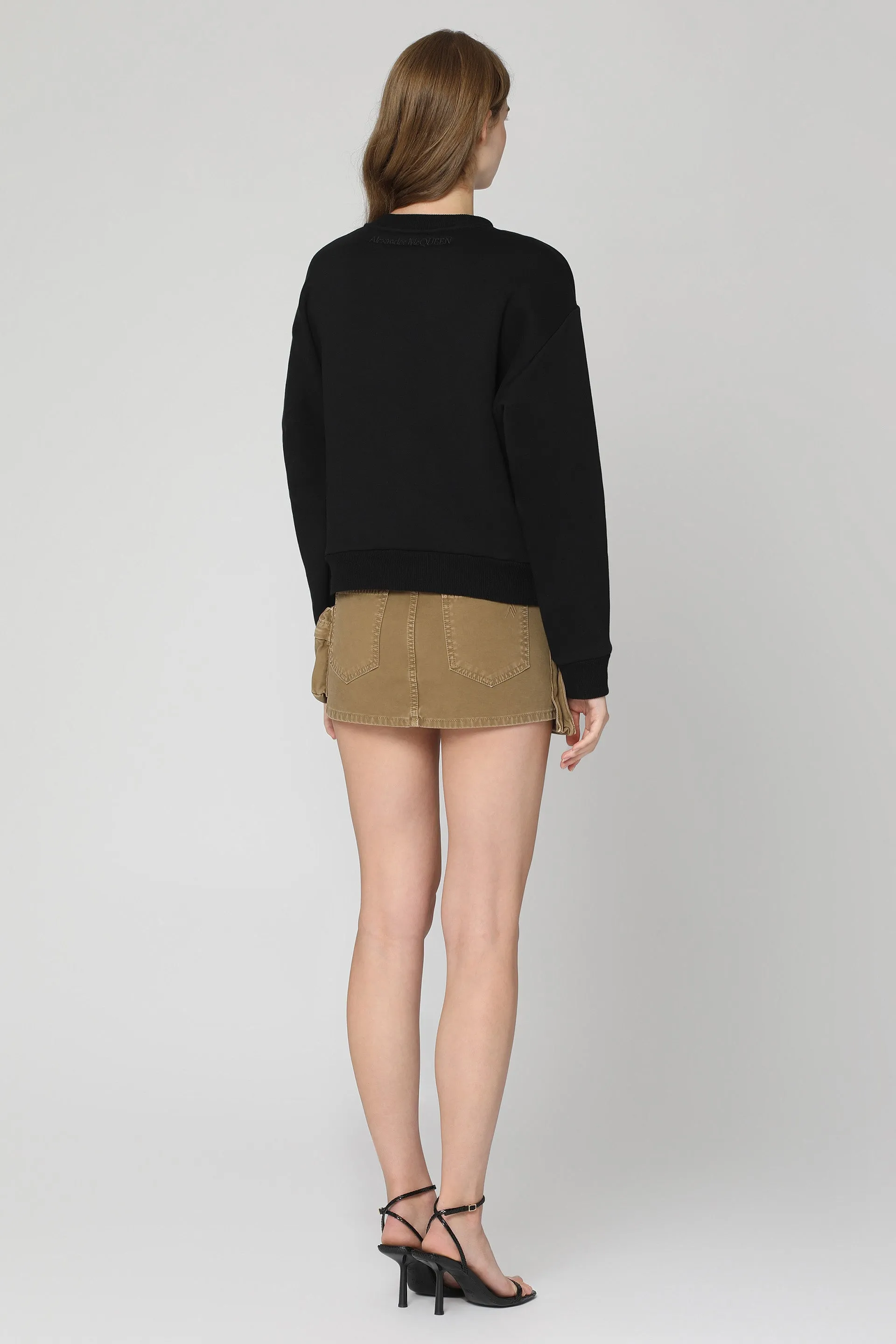 Cotton Crew-Neck Sweatshirt sold by Lord & Taylor product image thumbnail 4