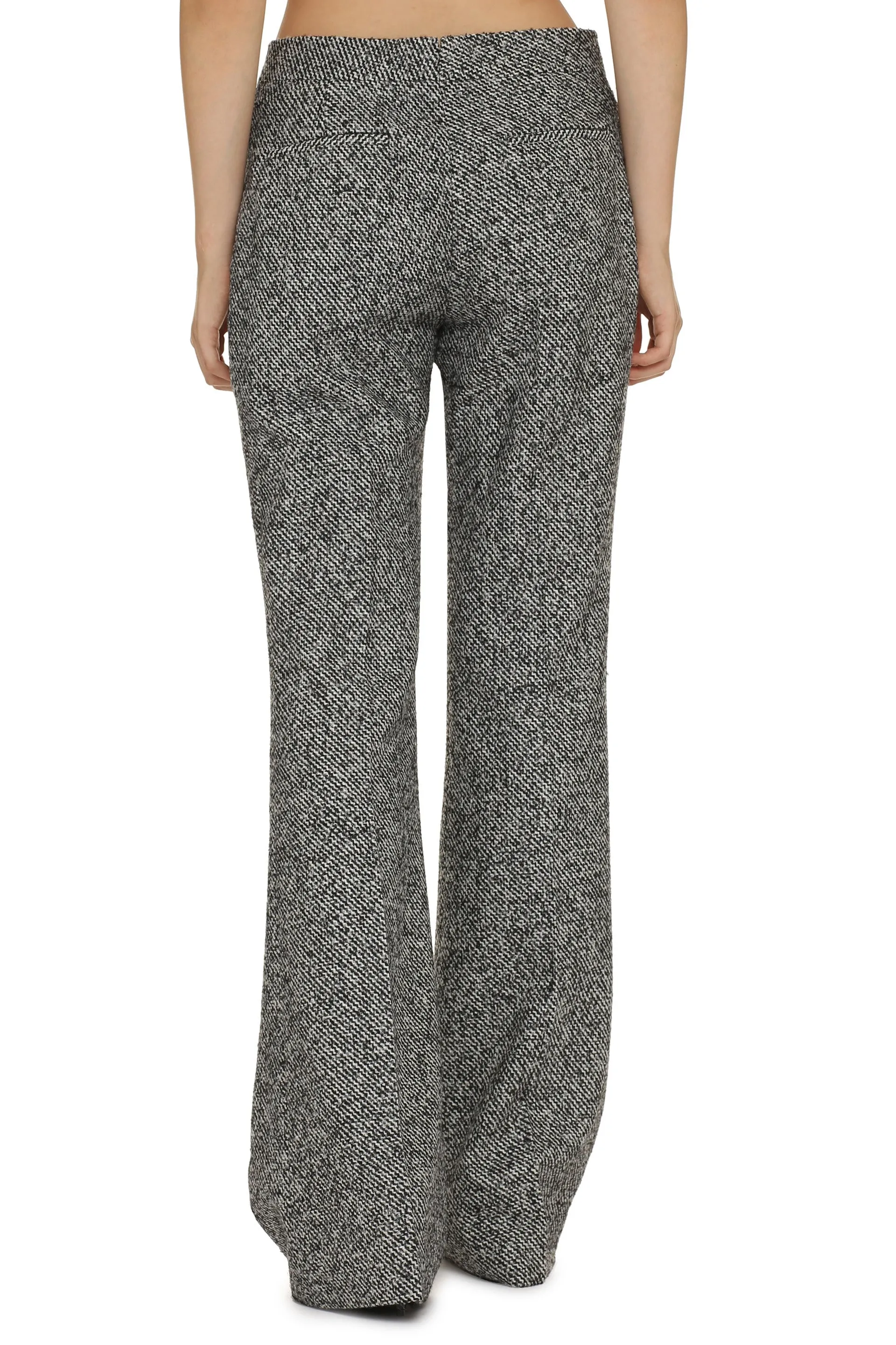 Flared Tweed Trousers sold by Lord & Taylor product image thumbnail 4