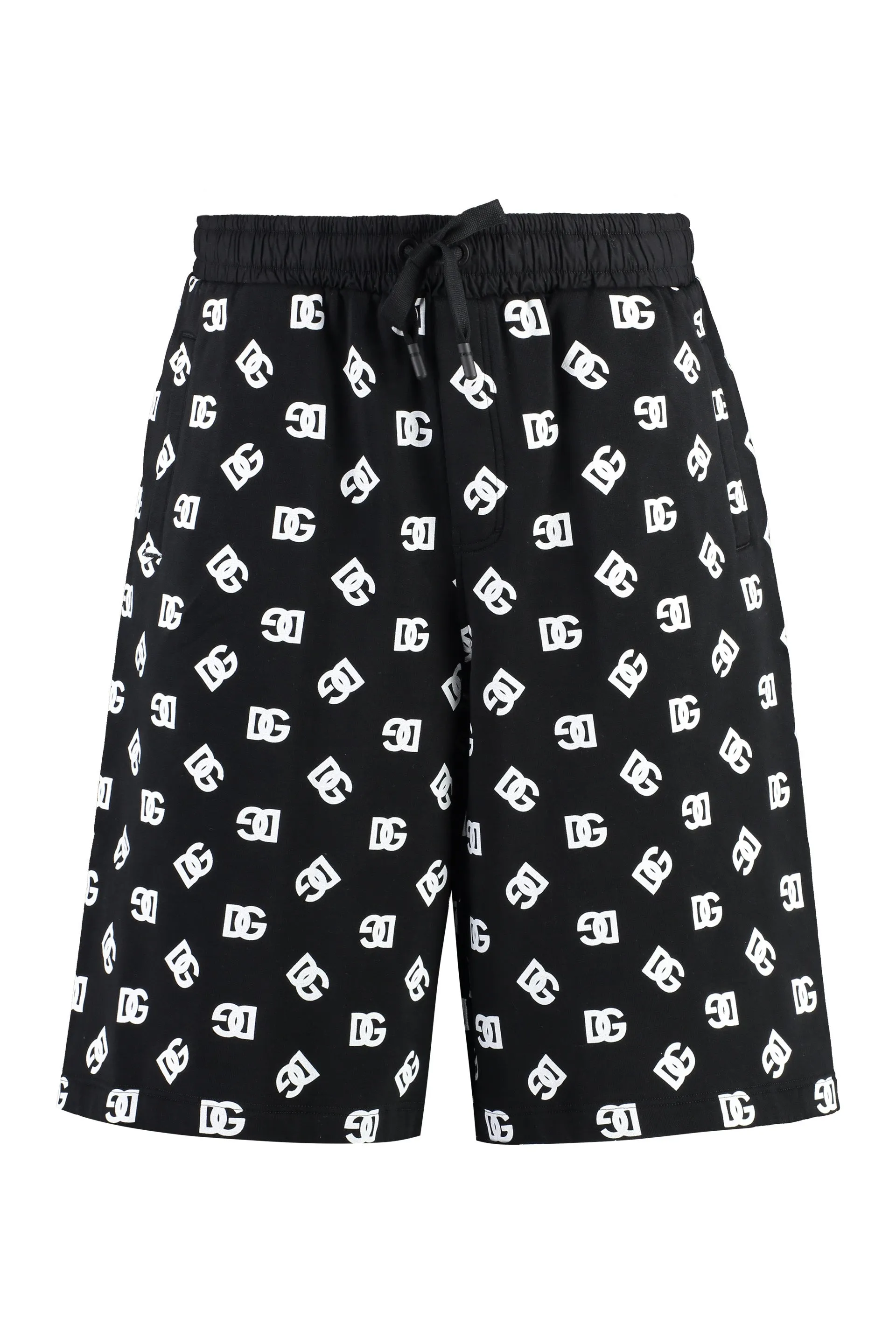 Black Cotton Bermuda Shorts sold by Lord & Taylor