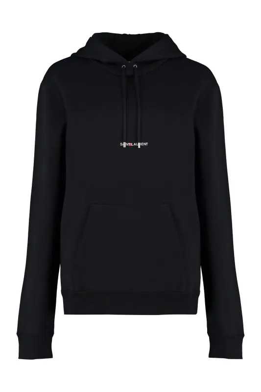 Black Cotton Hoodie sold by Lord & Taylor
