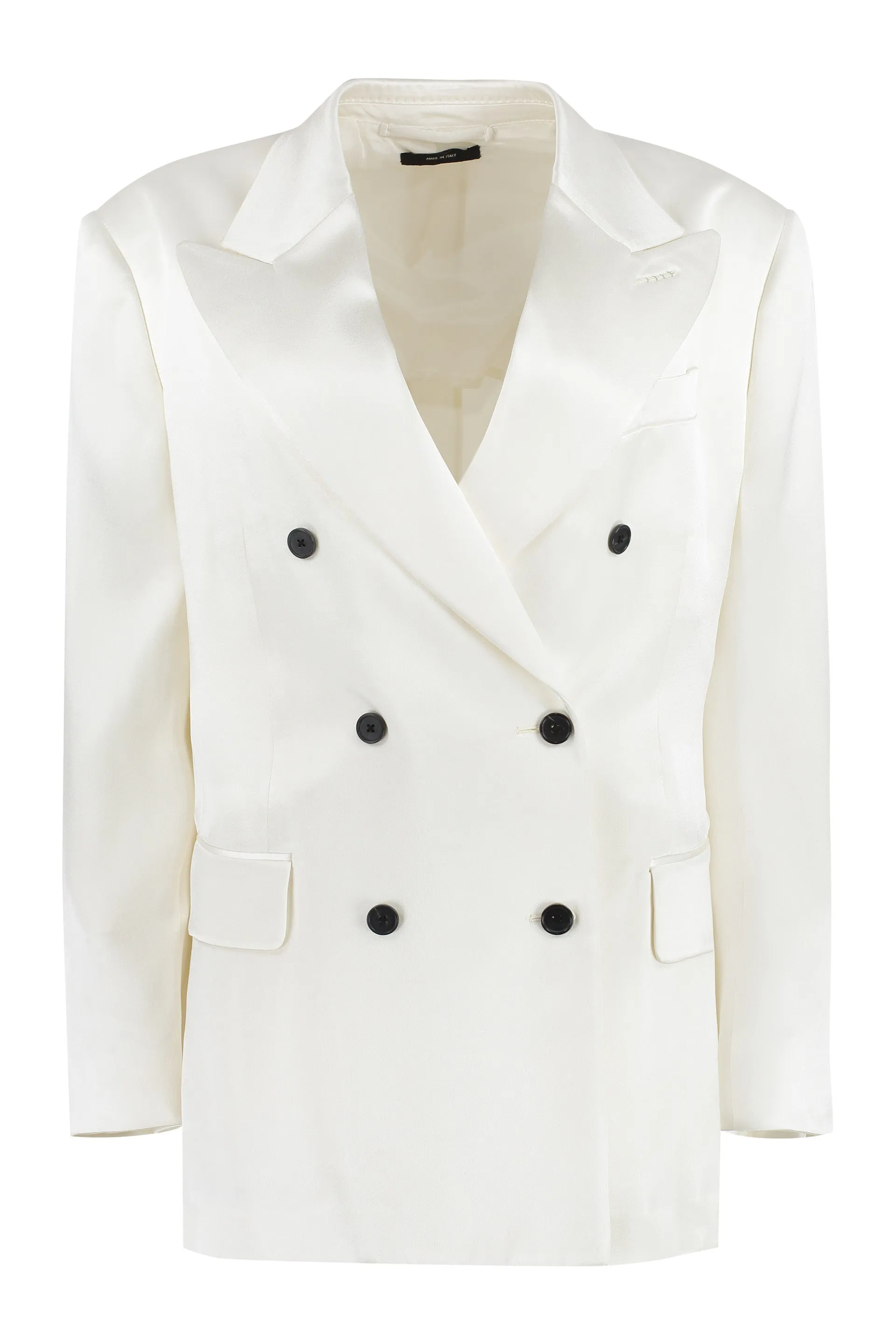 Ivory Double-Breasted Jacket sold by Lord & Taylor