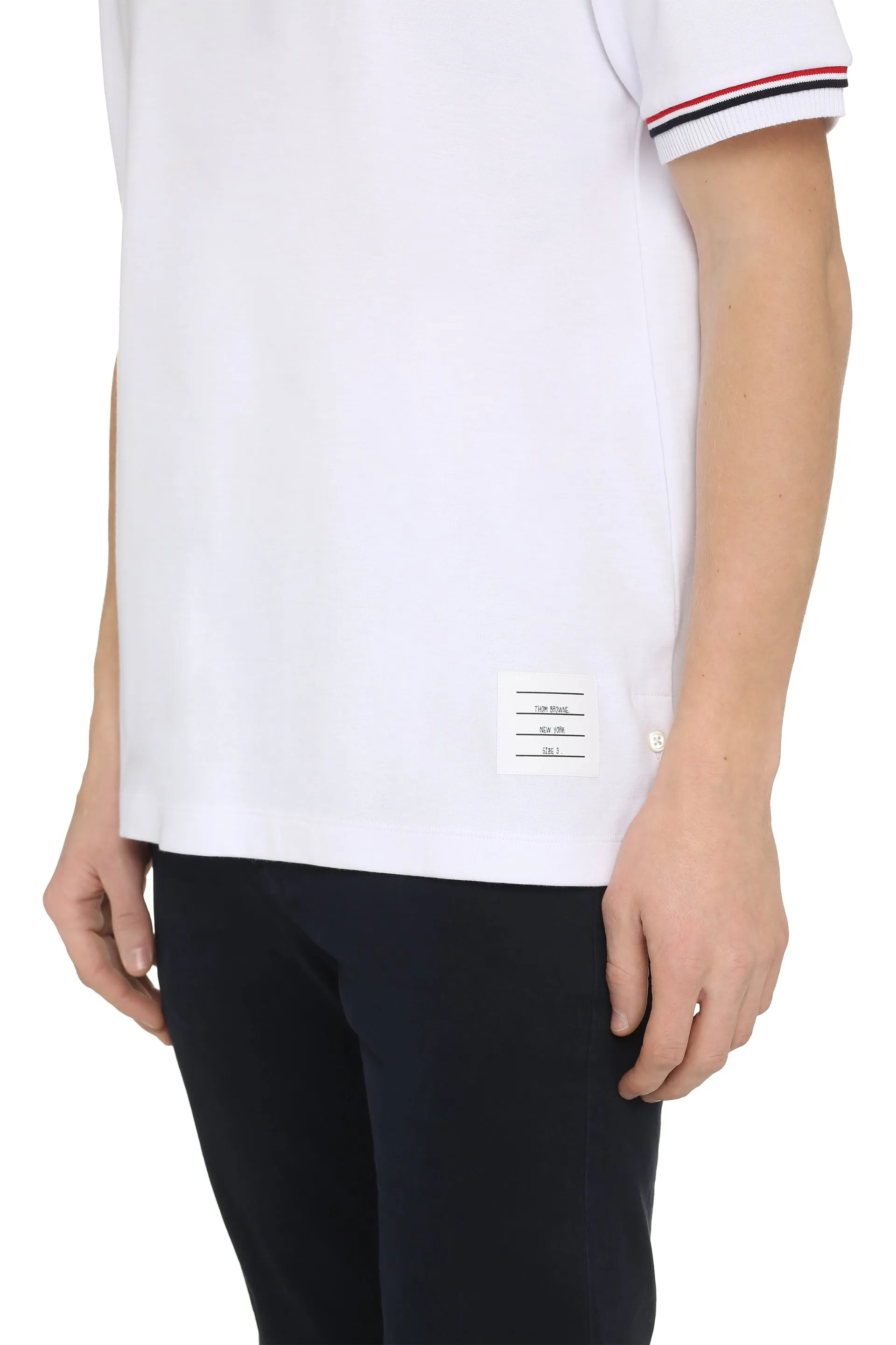 Cotton Crew-Neck T-Shirt sold by Lord & Taylor product image thumbnail 5