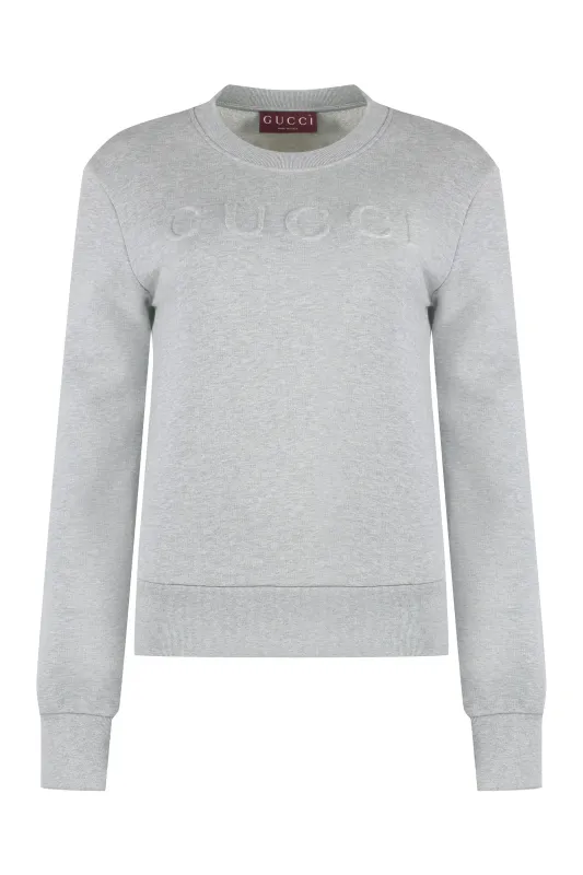 Cotton Crew-Neck Sweatshirt sold by Lord & Taylor