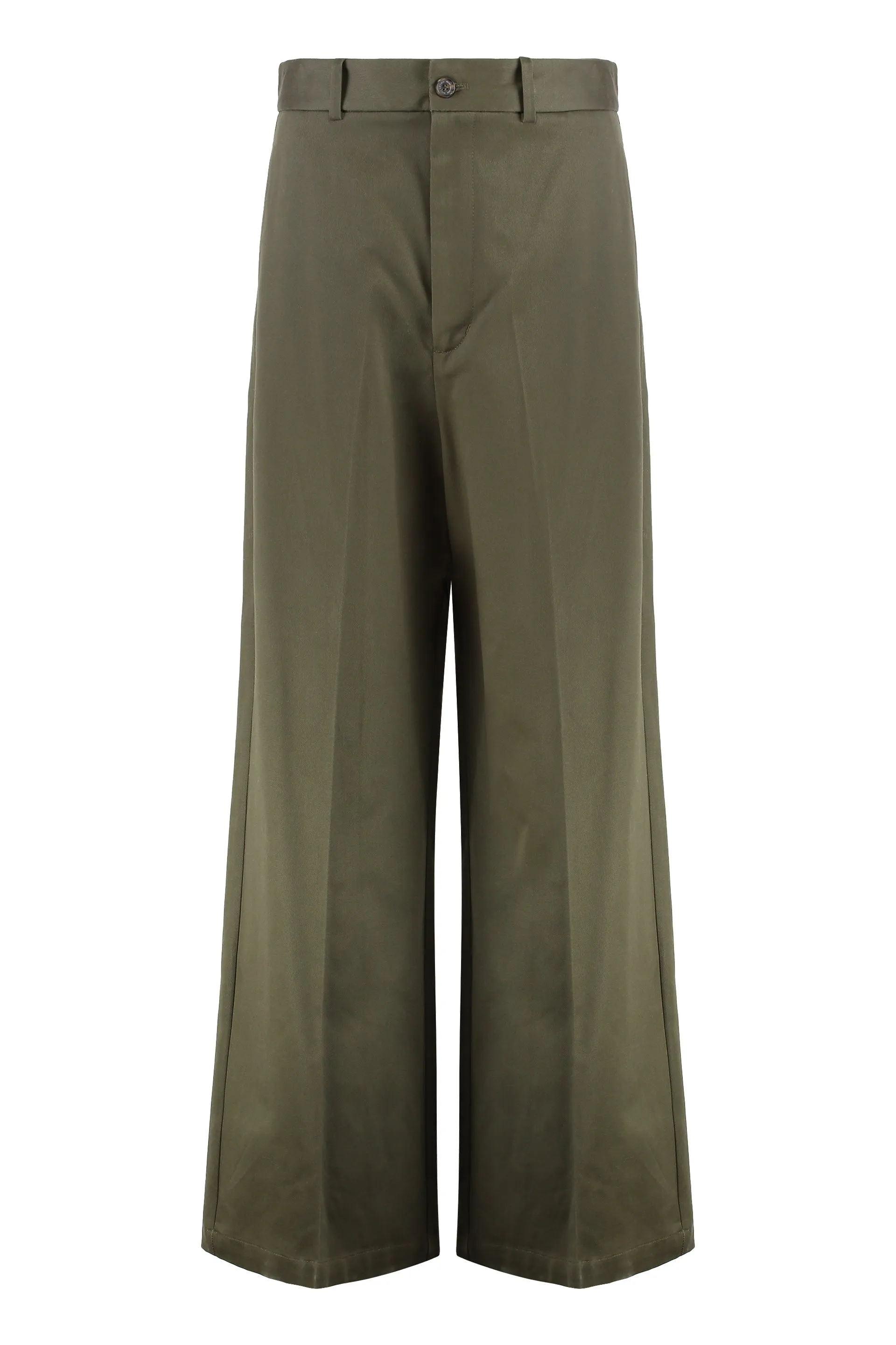 Virgin Wool Wide-Leg Trousers sold by Lord & Taylor