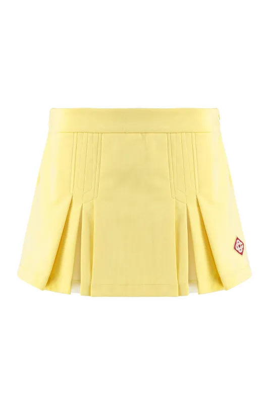Pleated Skirt in Yellow sold by Lord & Taylor