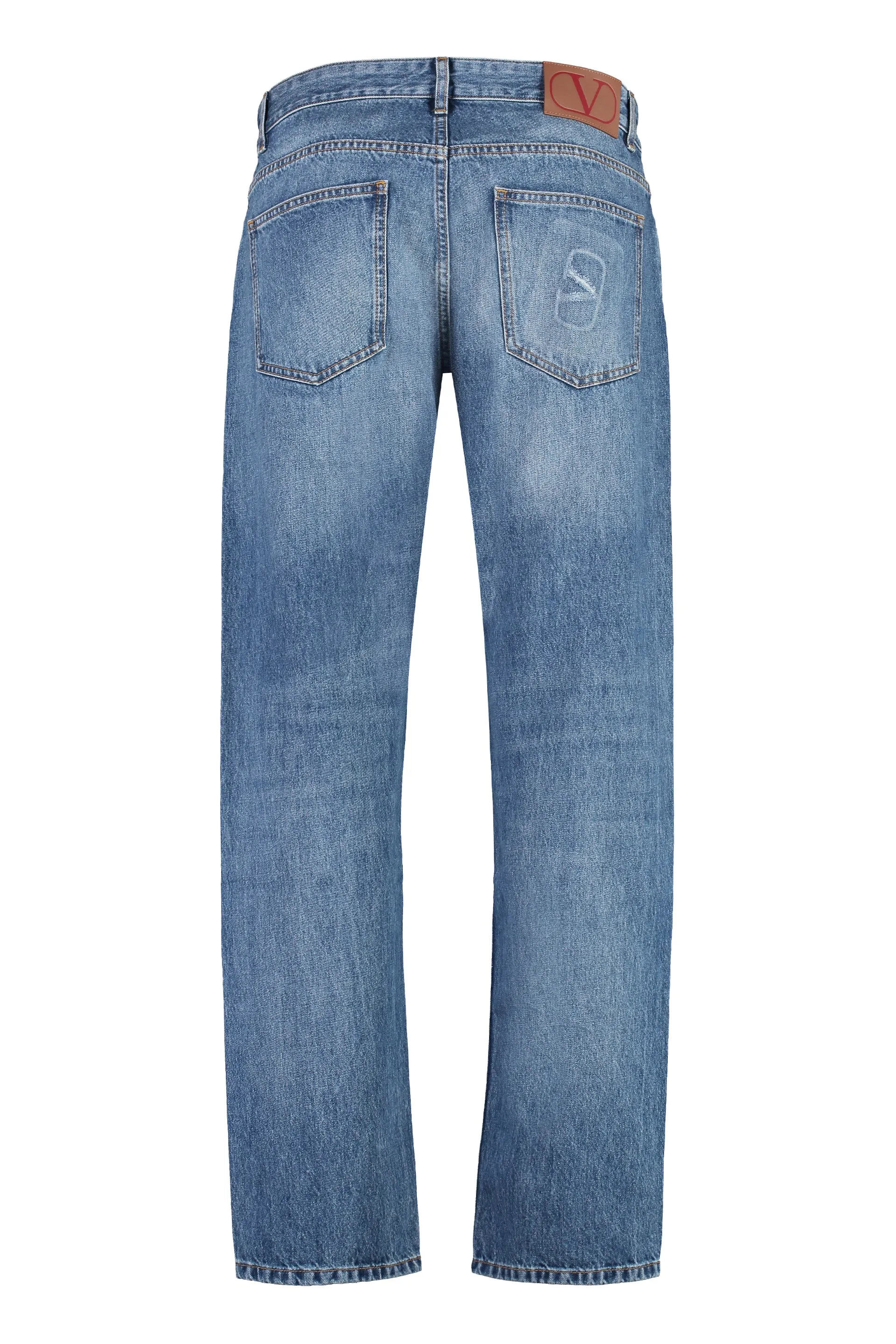 5-Pocket Straight-Leg Jeans sold by Lord & Taylor product image thumbnail 2