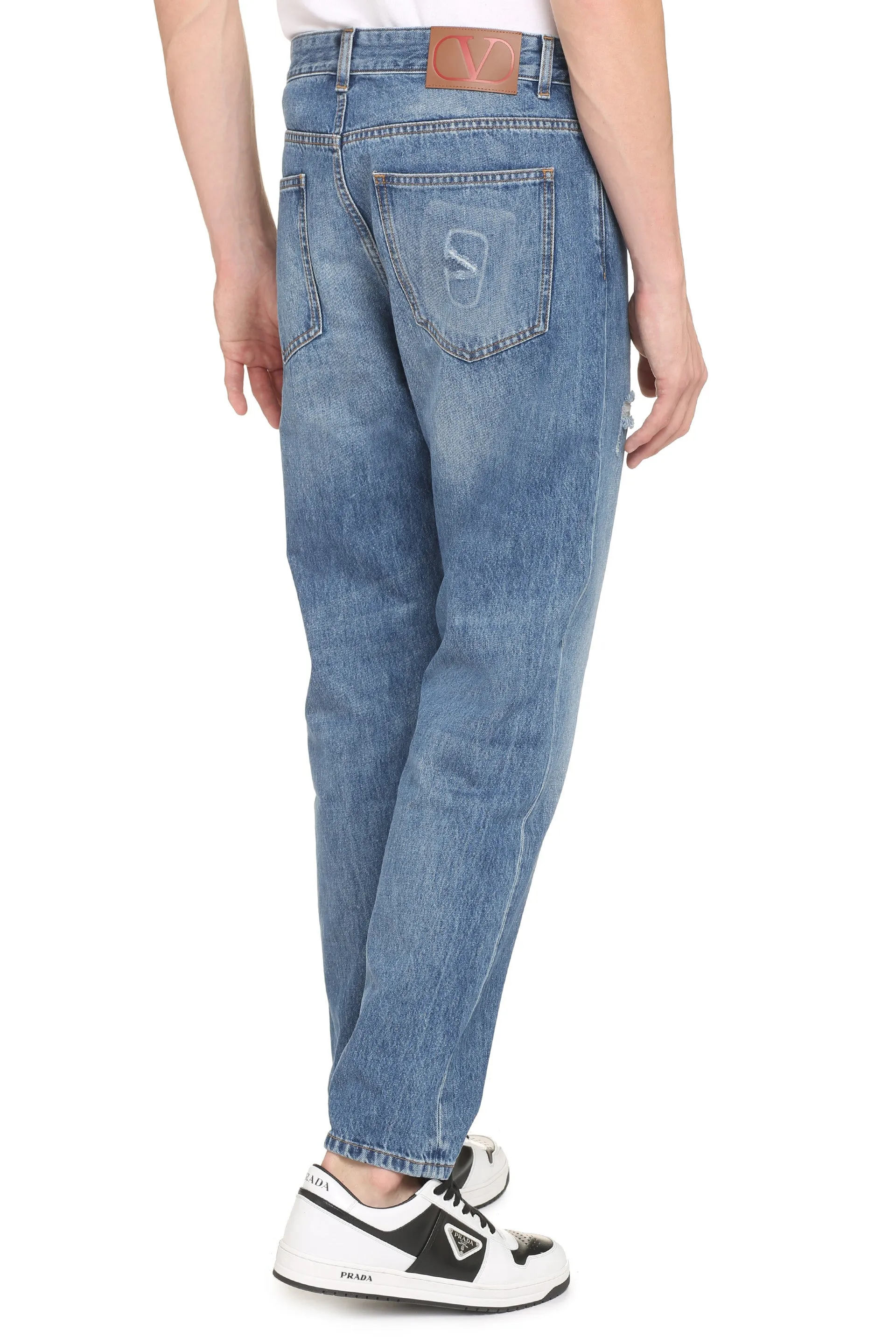 5-Pocket Straight-Leg Jeans sold by Lord & Taylor product image thumbnail 4