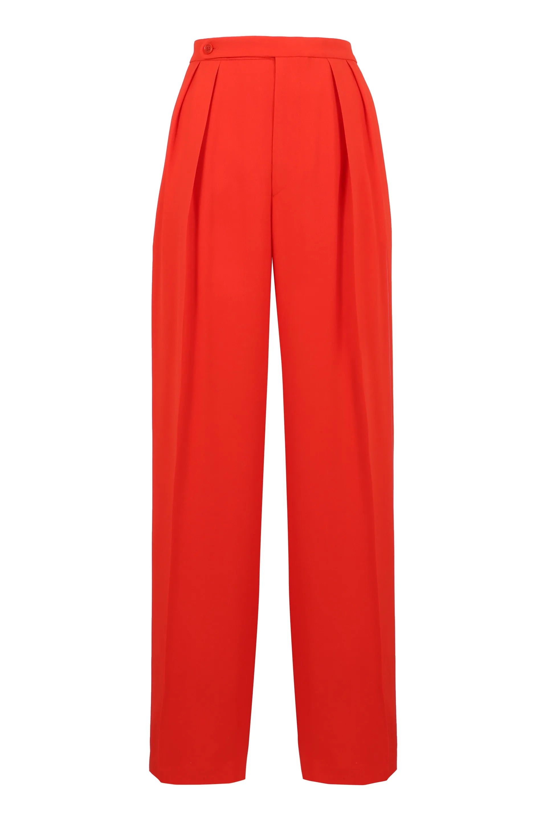 High-Rise Wide-Leg Trousers sold by Lord & Taylor