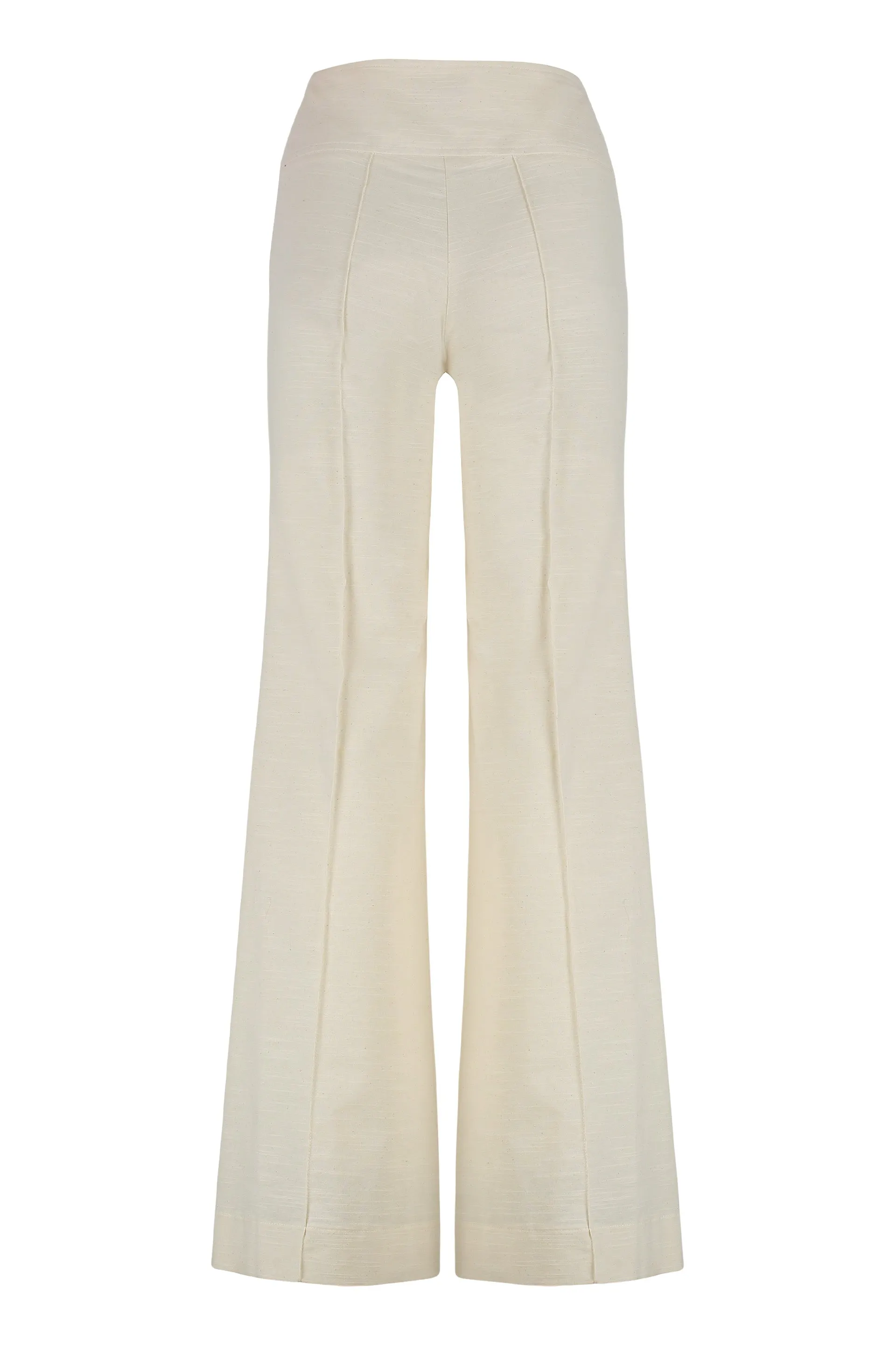 Straight-Leg Cotton Trousers sold by Lord & Taylor product image thumbnail 2