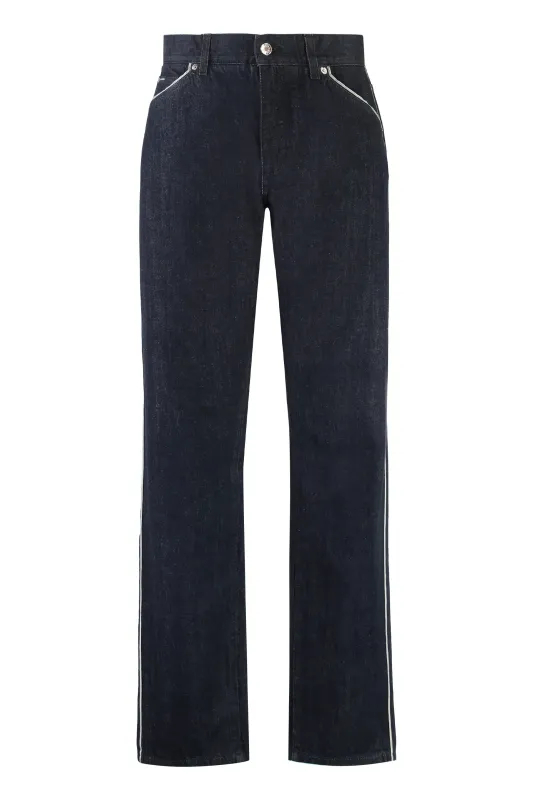 5-Pocket Straight-Leg Jeans sold by Lord & Taylor
