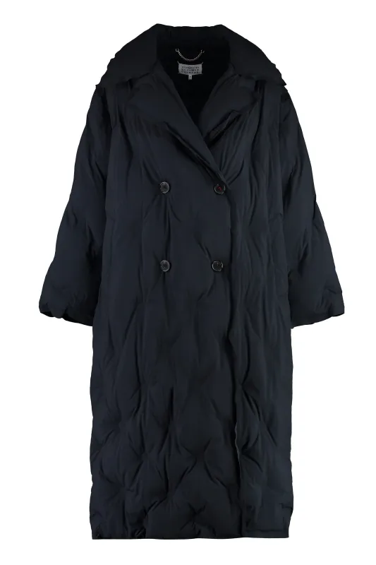 Padded Techno Fabric Coat sold by Lord & Taylor