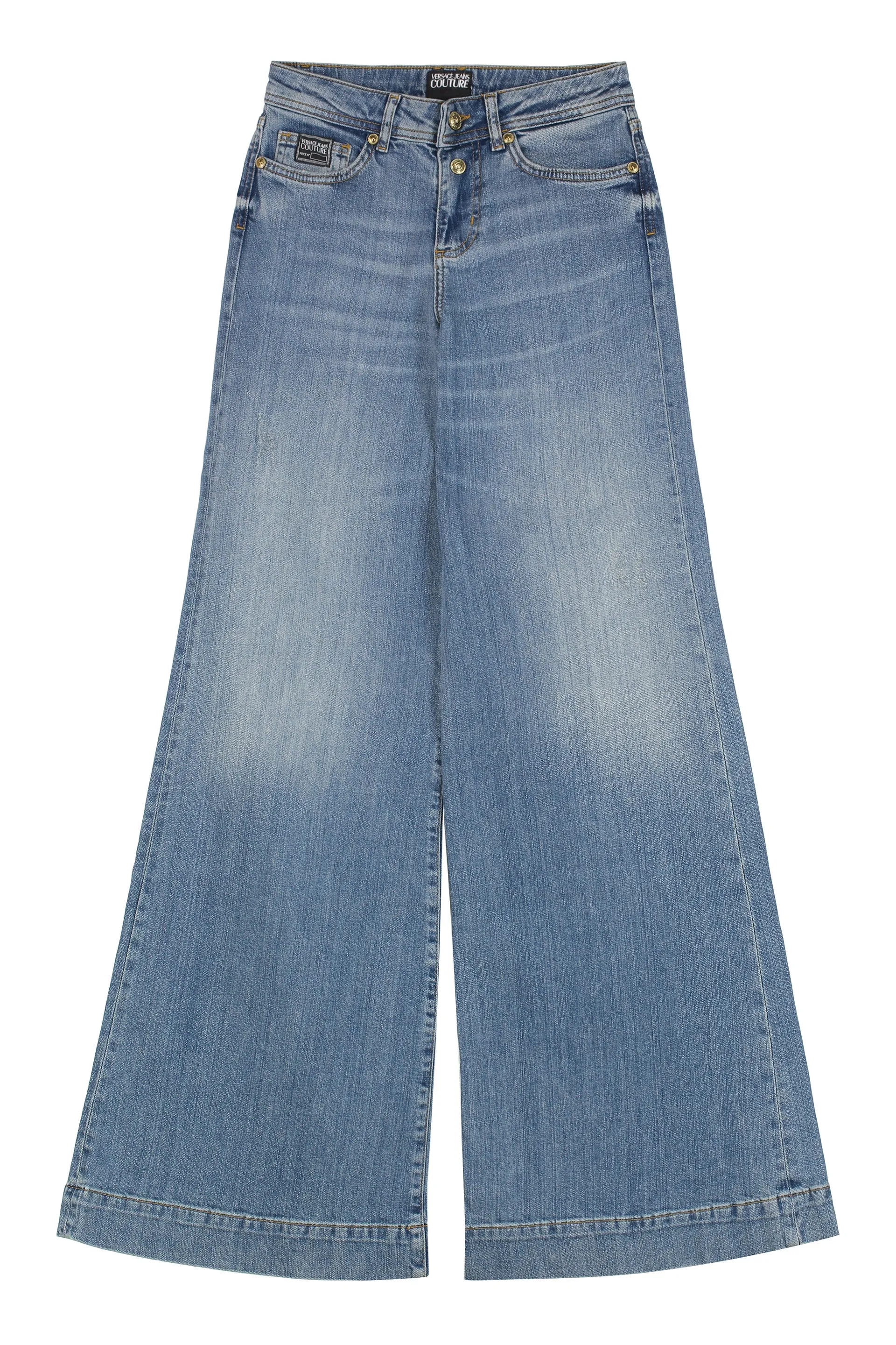 Wide‑Leg Denim Jeans sold by Lord & Taylor