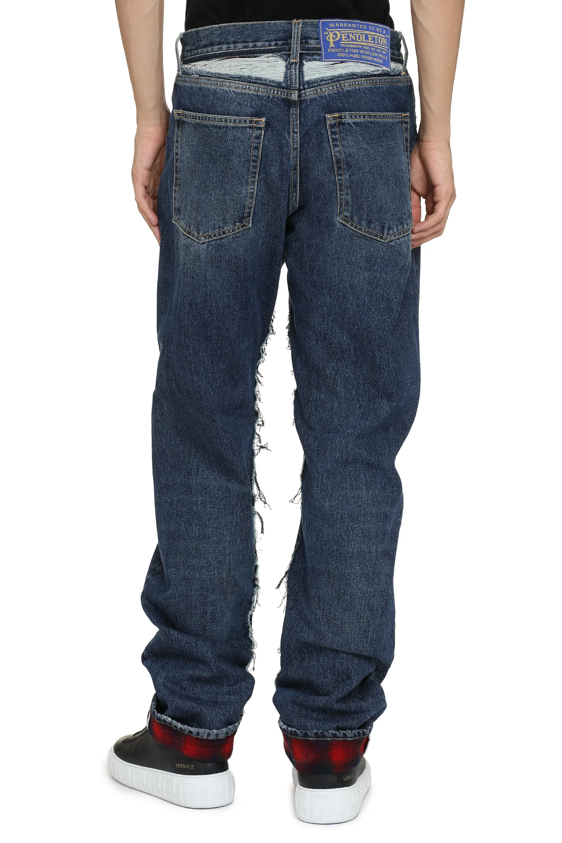 5-Pocket Straight-Leg Jeans sold by Lord & Taylor product image thumbnail 4