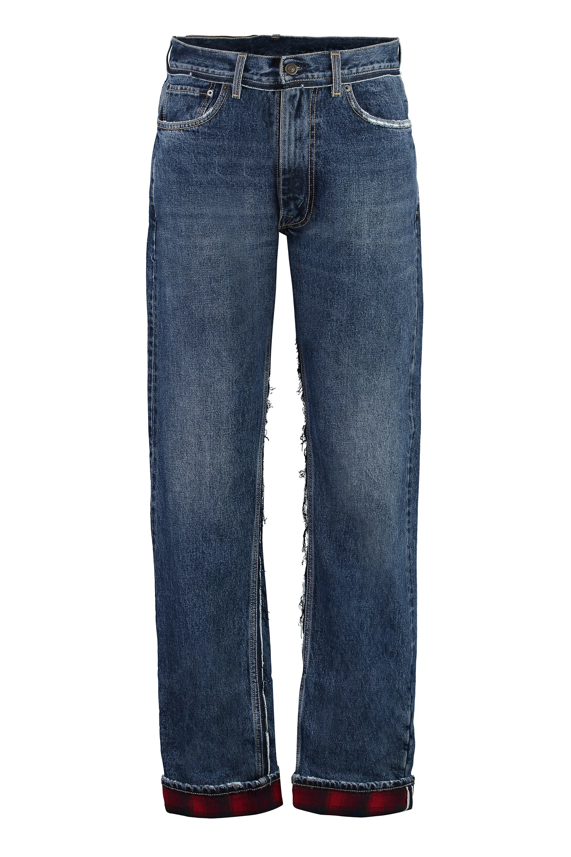 5-Pocket Straight-Leg Jeans sold by Lord & Taylor