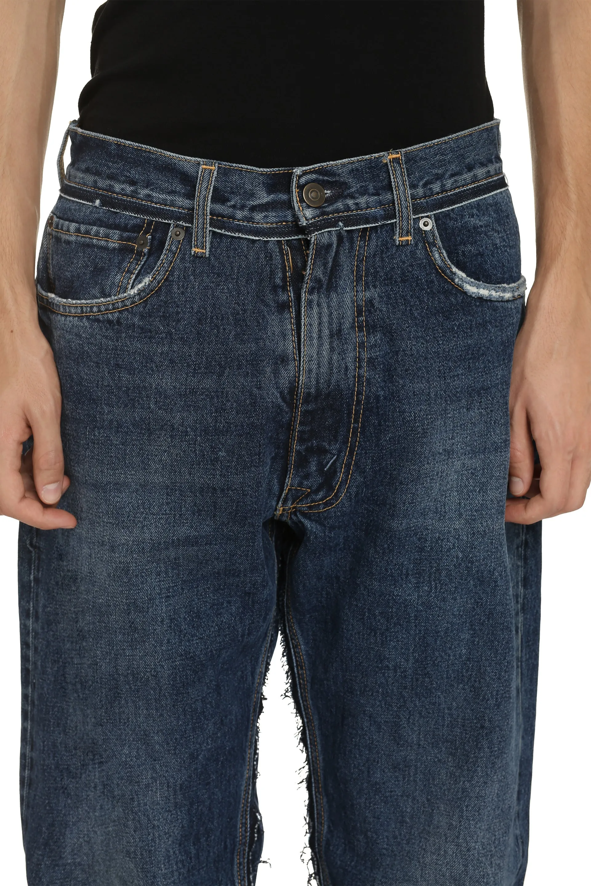5-Pocket Straight-Leg Jeans sold by Lord & Taylor product image thumbnail 5