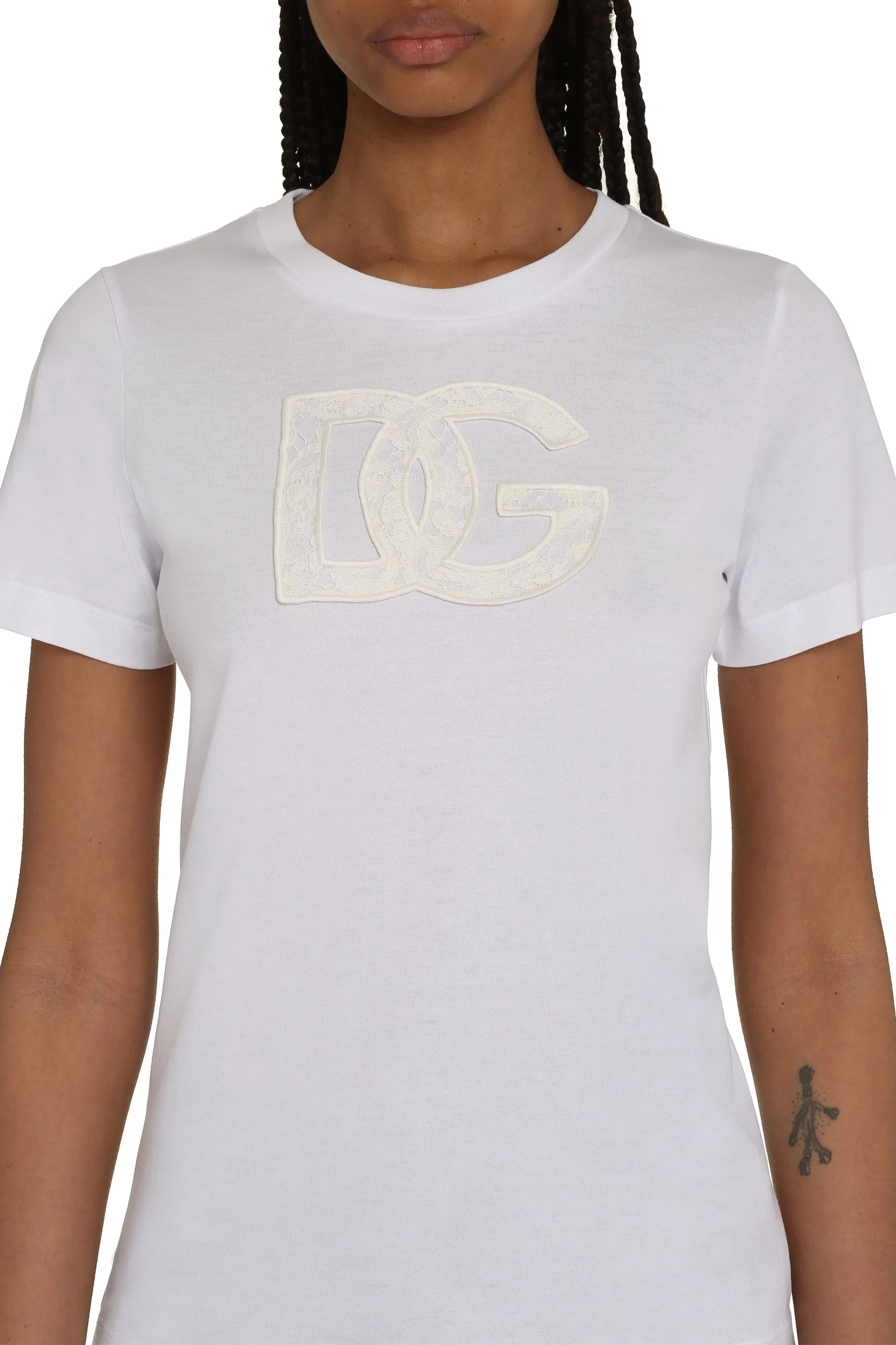 Cotton Crew-Neck T-Shirt sold by Lord & Taylor product image thumbnail 5