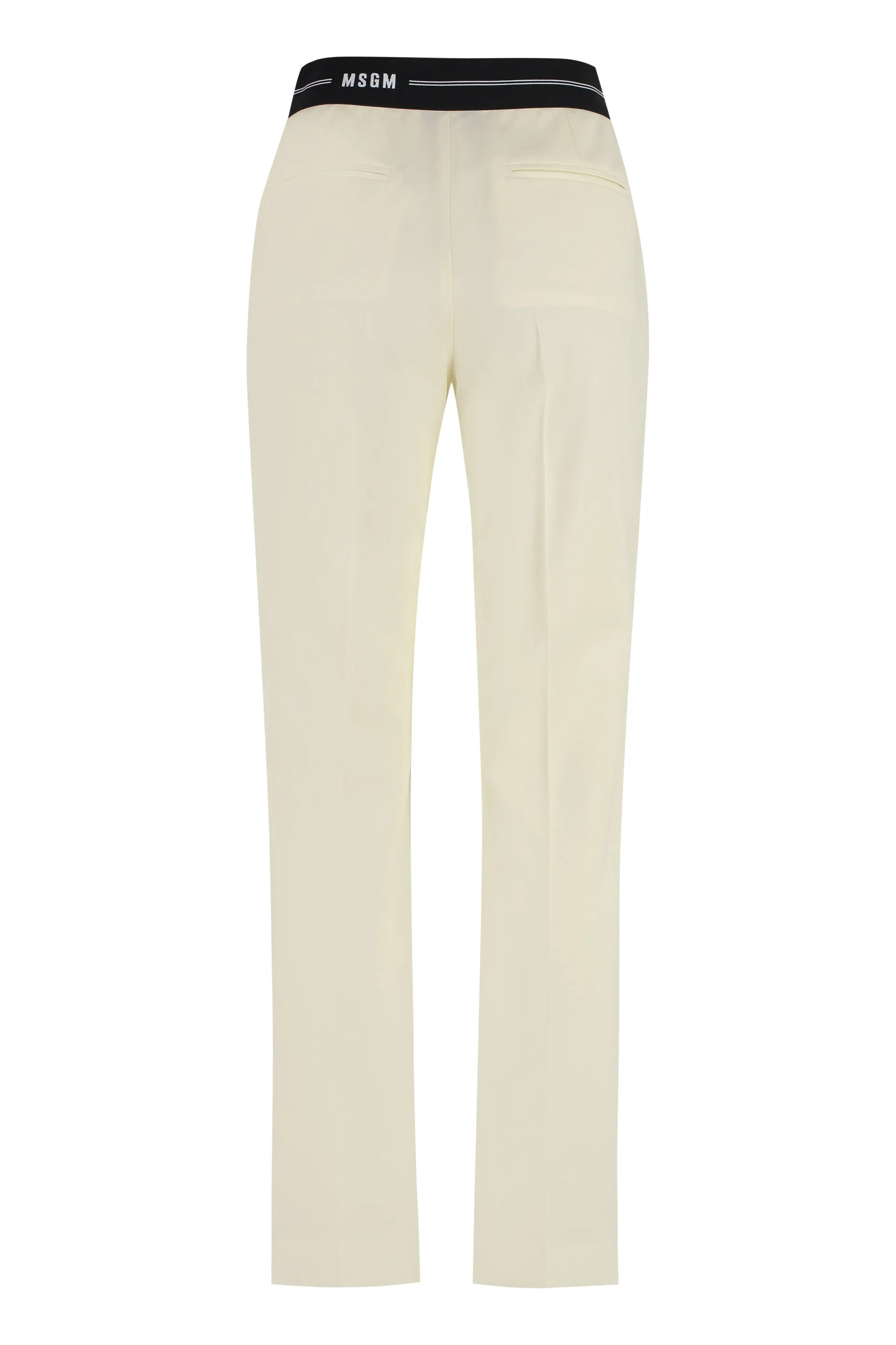 Wool Trousers in Ivory sold by Lord & Taylor product image thumbnail 2