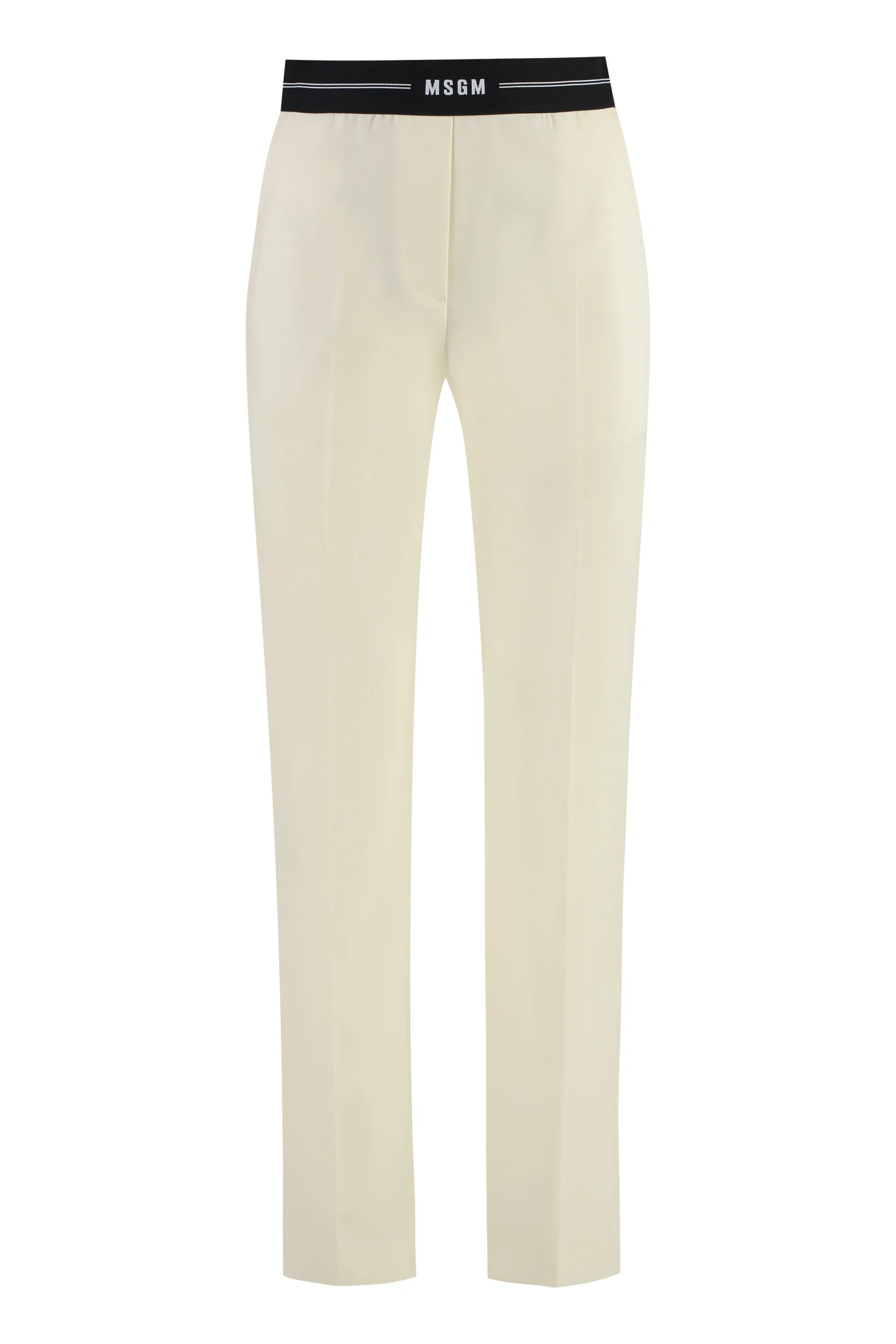 Wool Trousers in Ivory sold by Lord & Taylor