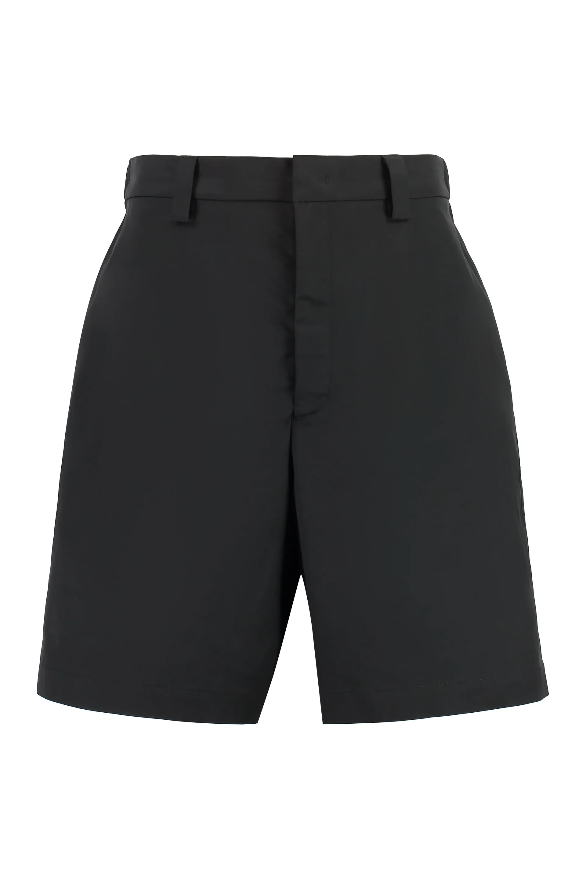 Black Nylon Bermuda Shorts sold by Lord & Taylor
