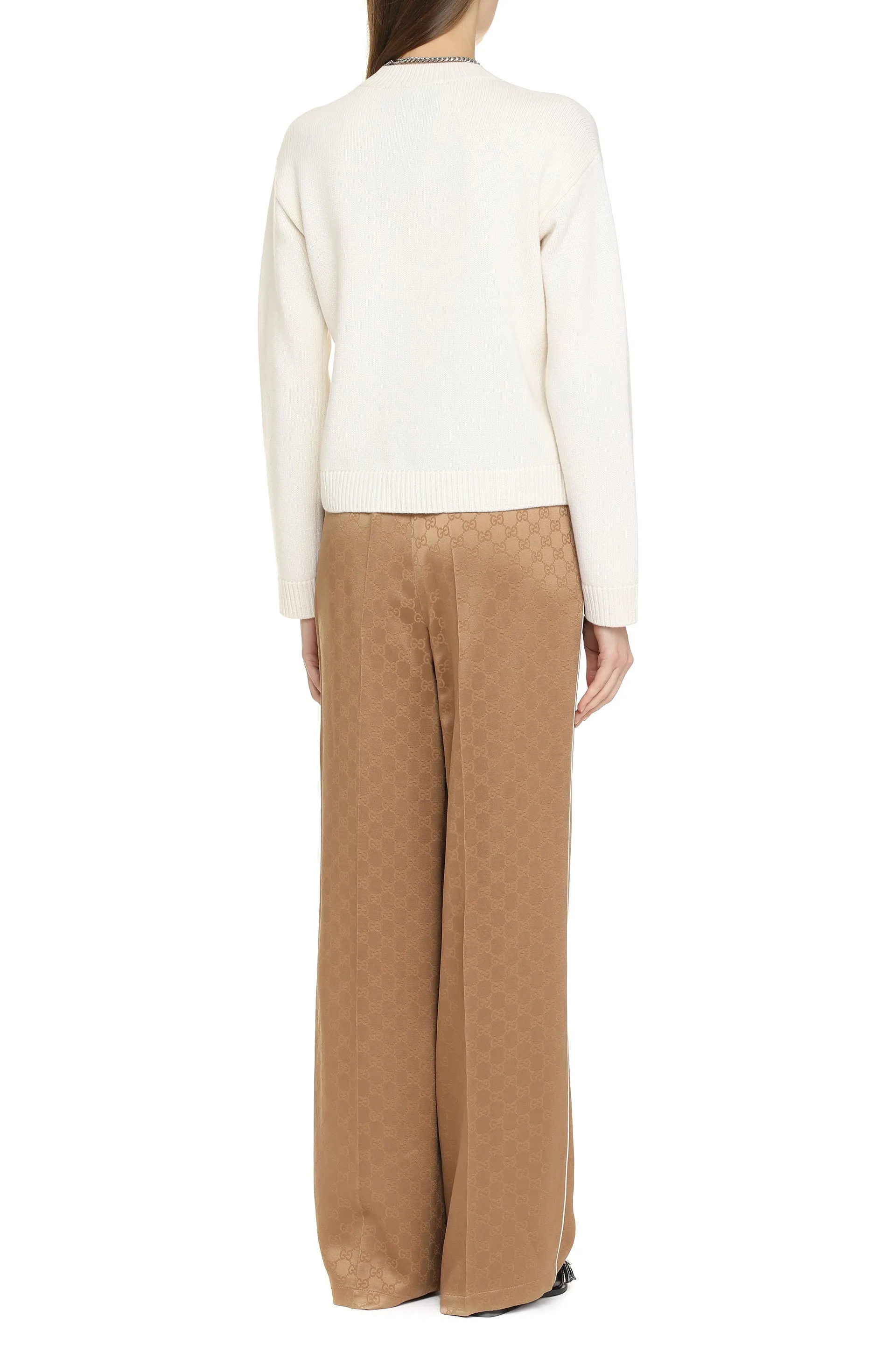 Gucci GG Motif Jacquard Trousers sold by Lord & Taylor product image thumbnail 4