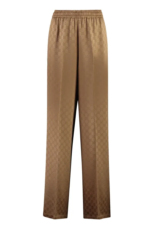 Gucci GG Motif Jacquard Trousers sold by Lord & Taylor