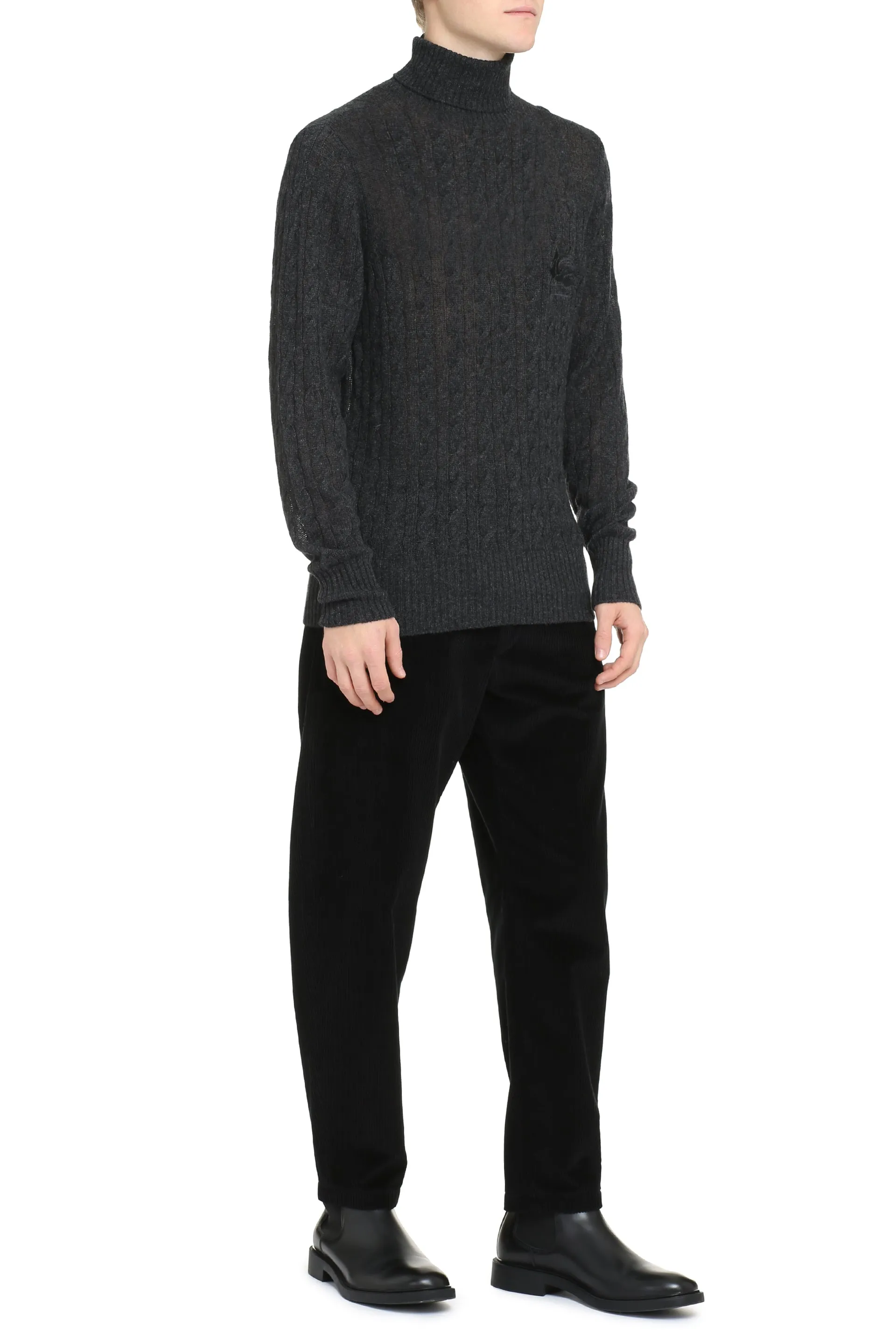 Cashmere Cable-Knit Sweater sold by Lord & Taylor product image thumbnail 3