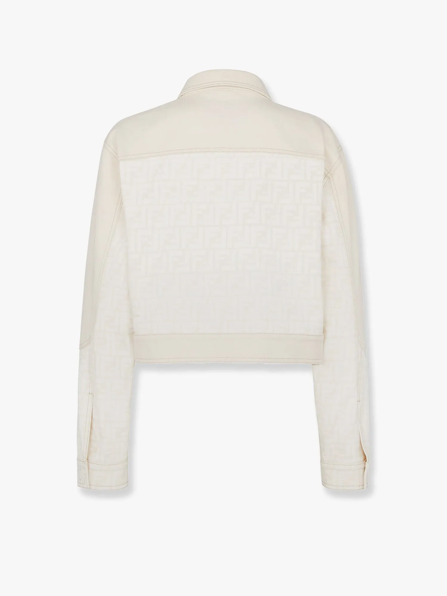 Cropped Denim Jacket with Roma Embroidery sold by Lord & Taylor product image thumbnail 5