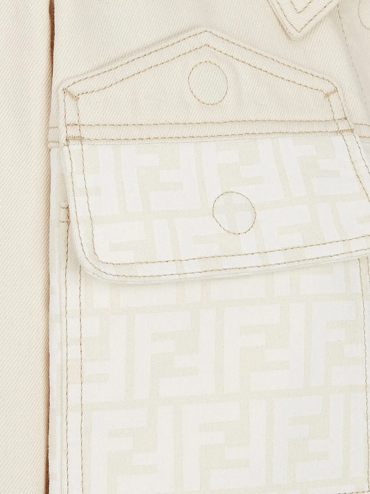 Cropped Denim Jacket with Roma Embroidery sold by Lord & Taylor product image thumbnail 4