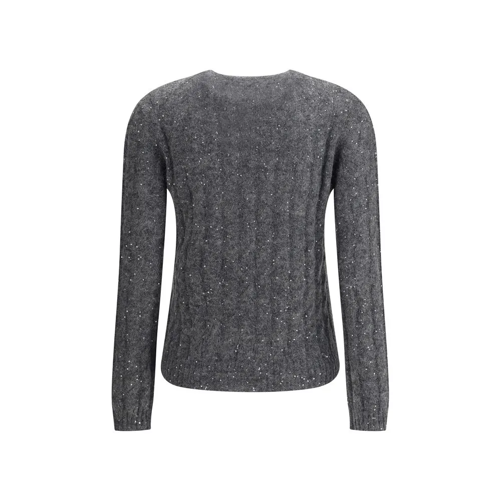 Dazzling Cable's Sweater in Mohair, cotton and wool sold by Lord & Taylor product image thumbnail 2